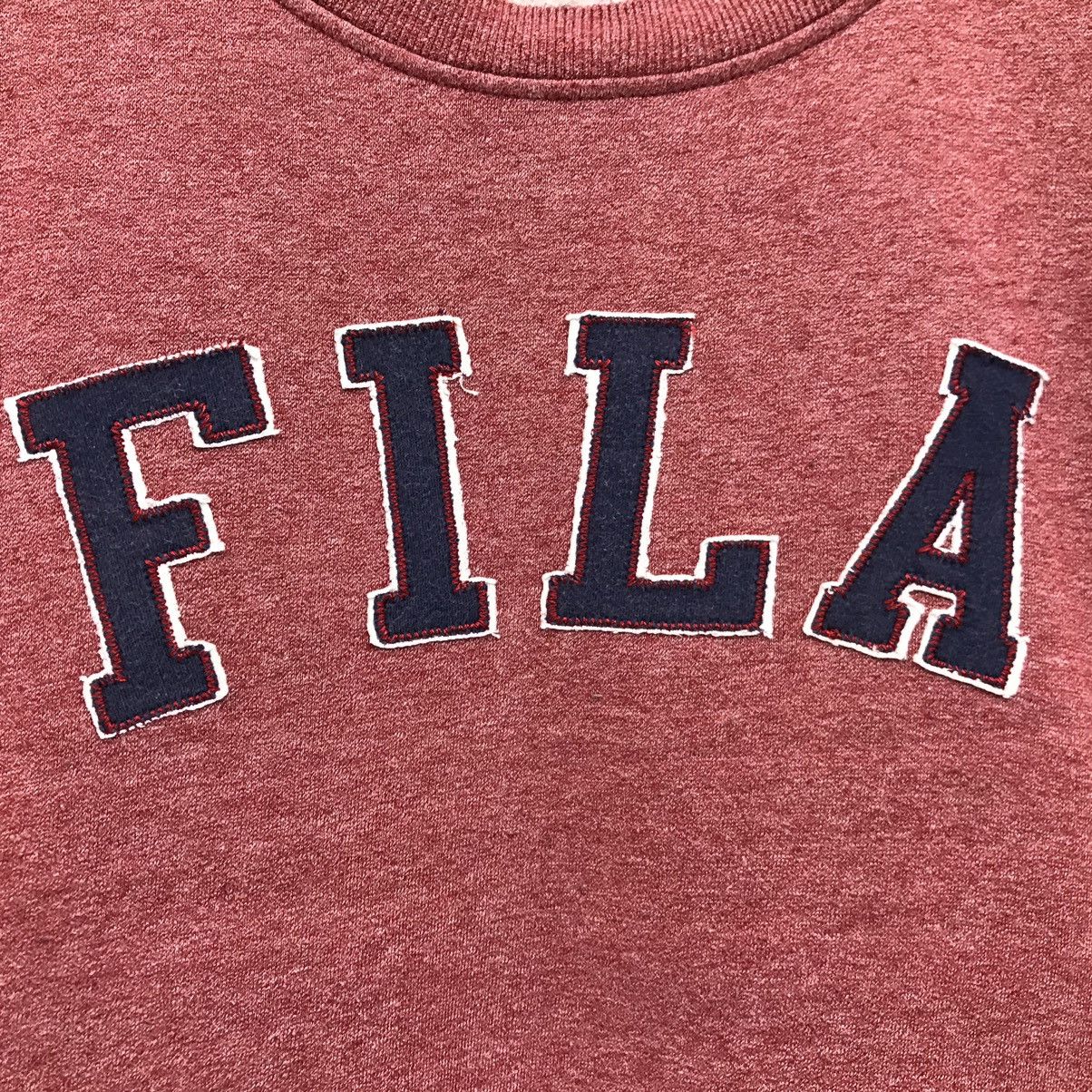 Vintage Fila Big Logo Sweatshirt Jumper Pullover