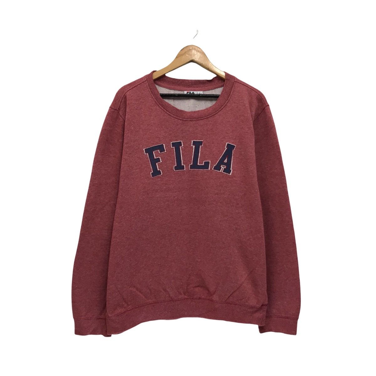 Vintage Fila Big Logo Sweatshirt Jumper Pullover