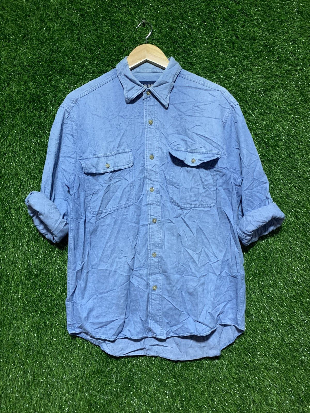 Other Vintage Penny Worth Western Denim Shirt Size US M / EU 48-50 / 2 - 1 Thumbnail