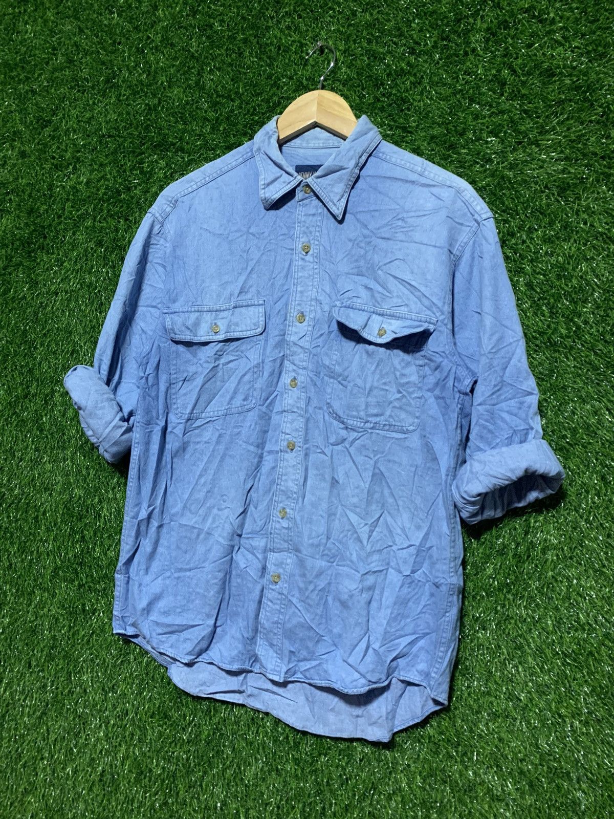 Other Vintage Penny Worth Western Denim Shirt Size US M / EU 48-50 / 2 - 2 Thumbnail