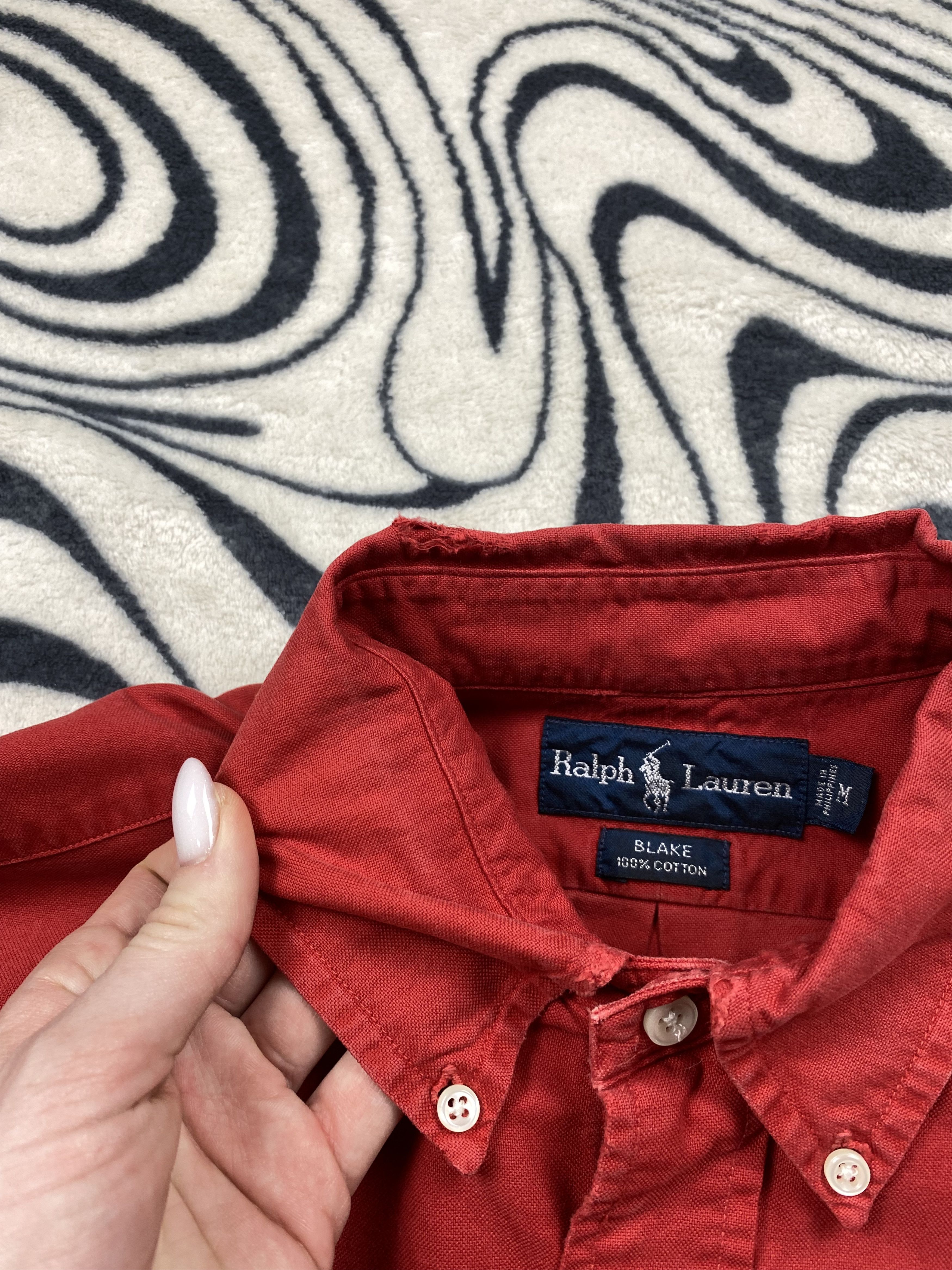 Polo Ralph Lauren Polo Ralph Lauren Mens Long Sleeve Red Shirt Size US M / EU 48-50 / 2 - 6 Thumbnail
