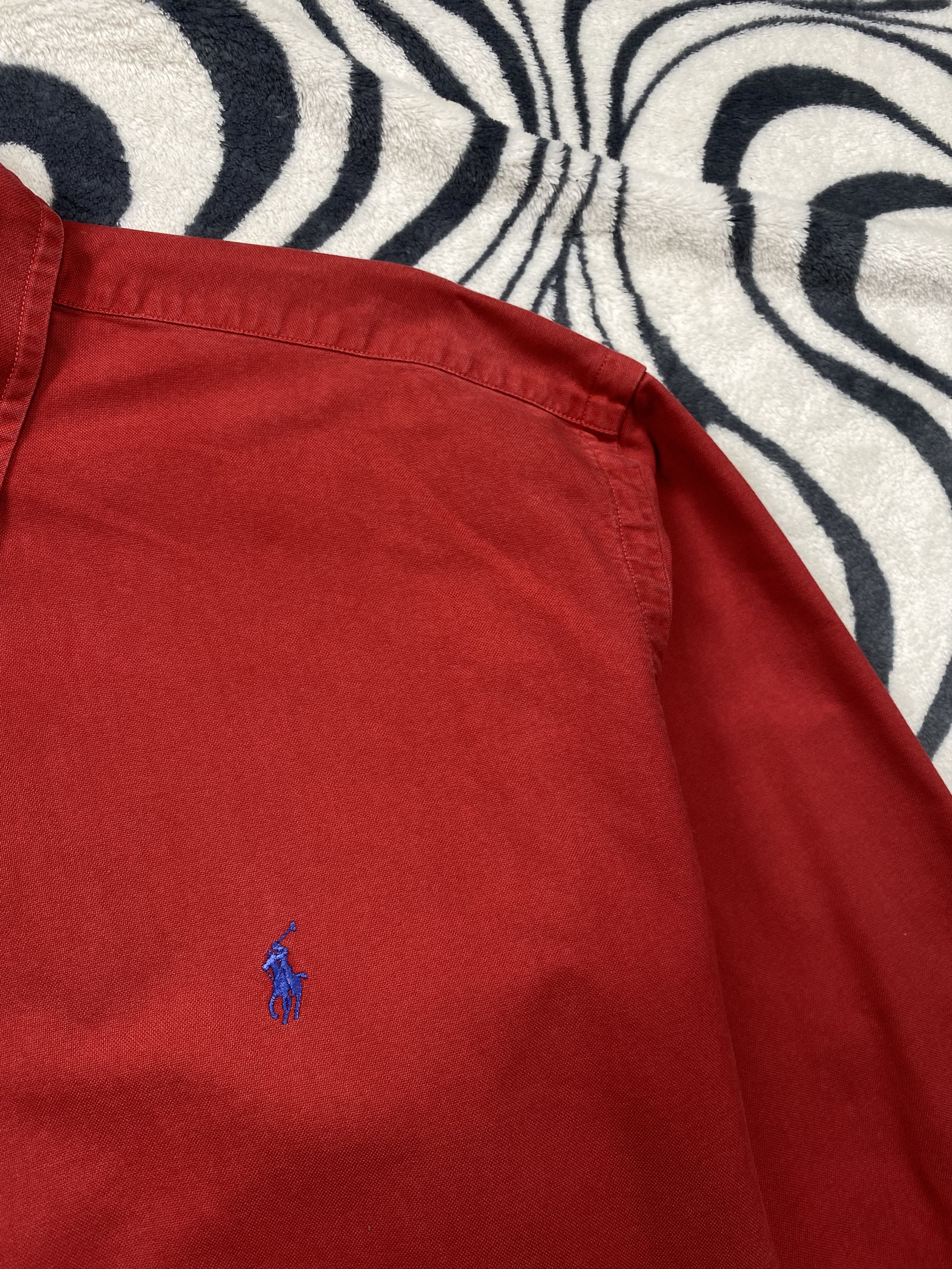 Polo Ralph Lauren Polo Ralph Lauren Mens Long Sleeve Red Shirt Size US M / EU 48-50 / 2 - 3 Thumbnail