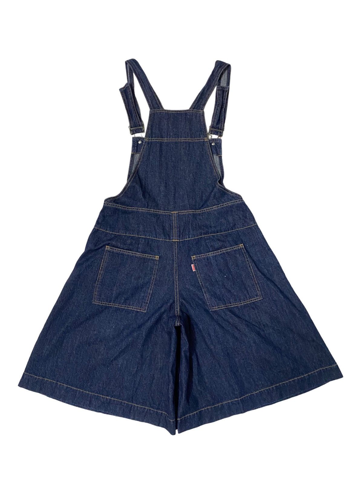 Issey Miyake 💥Issey Miyake Ne Net Jumpsuit Wide Denim Size 34" / US 12 / IT 48 - 3 Thumbnail