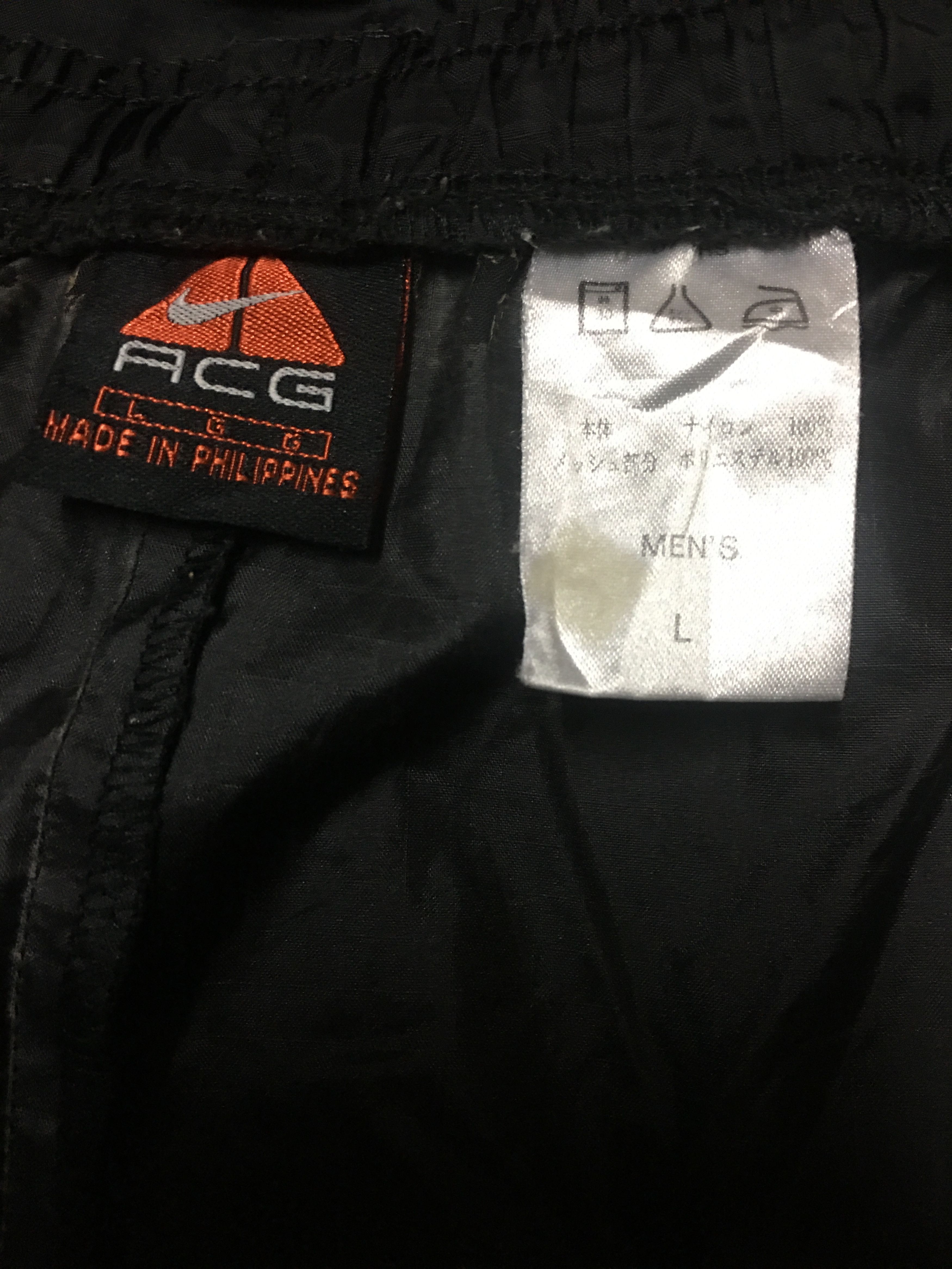 Nike ACG Vintage Nike ACG Water proof sweatpants Size US 34 / EU 50 - 7 Thumbnail