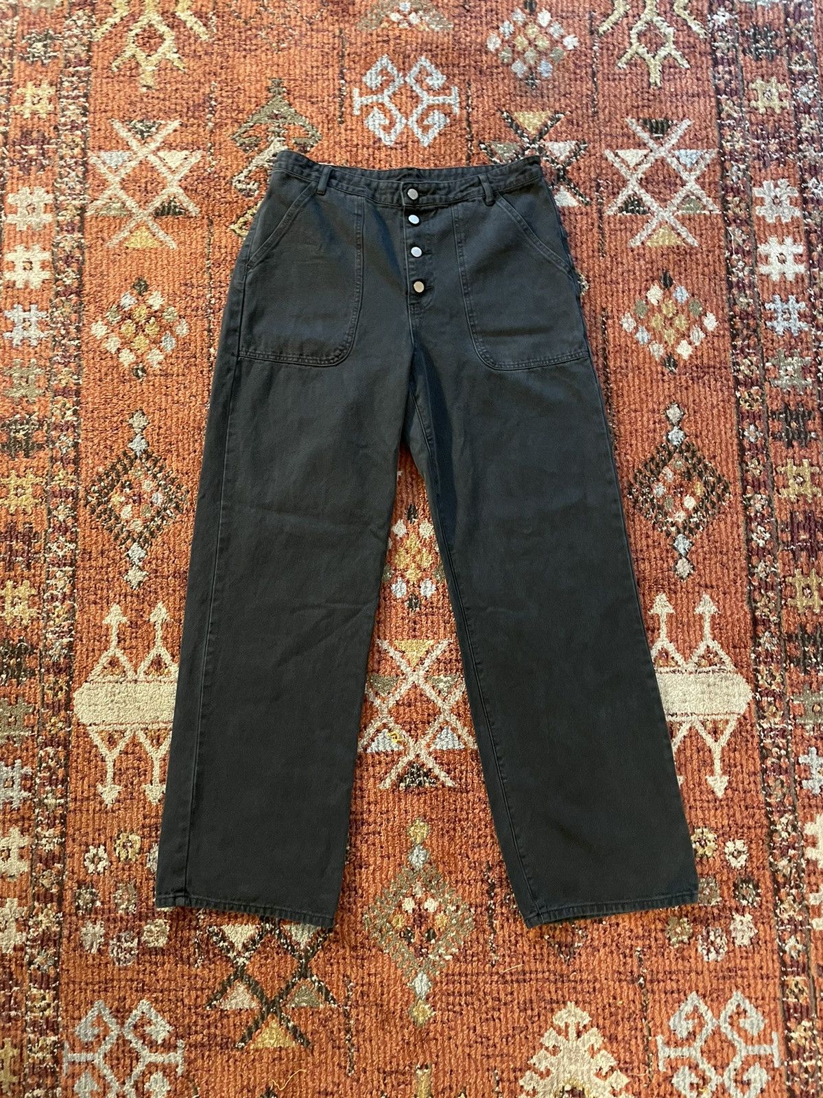 パンツ BasketCase Gallery Fish net jeans BasketCase Gallery Fish net jeans - メルカリ