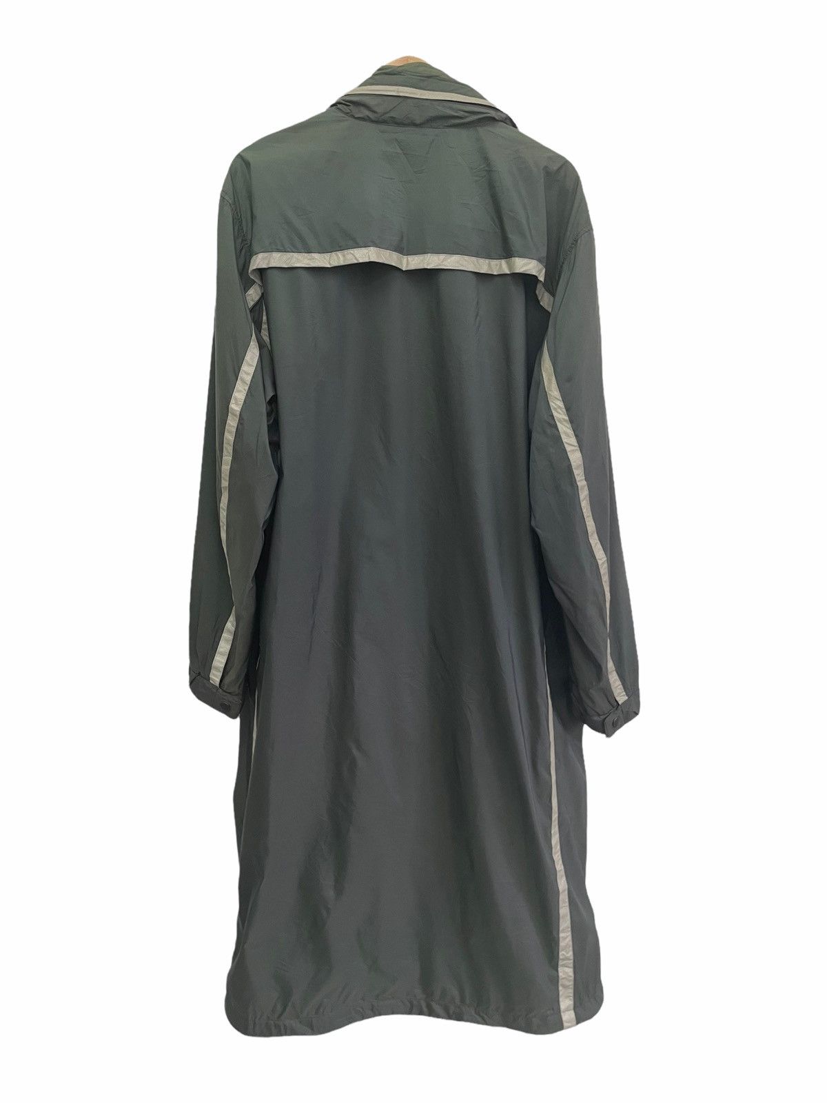 Issey Miyake 💥 AW94 RUNWAY ISSEY MIYAKE MEN NYLON LONG JACKET Size US L / EU 52-54 / 3 - 6 Thumbnail
