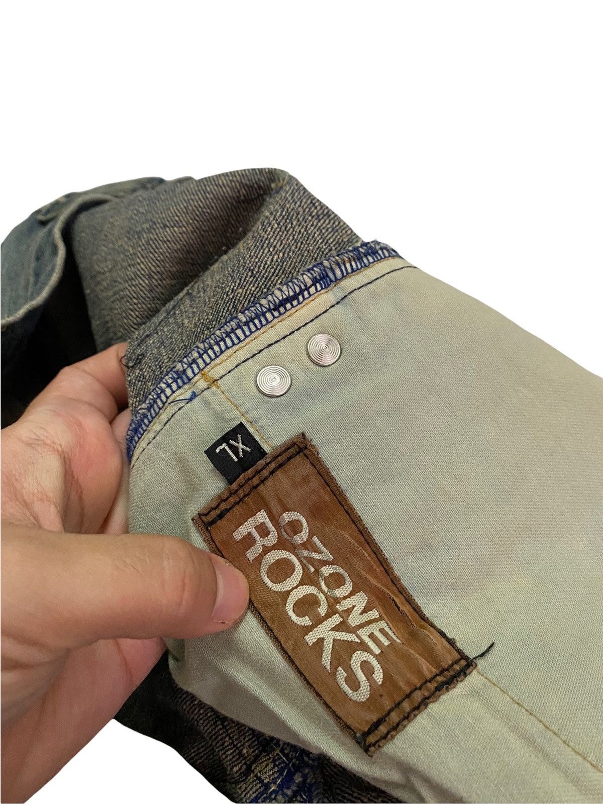 Japanese Brand Japanese Streetwear Ozone Rocks Jeans Size US 35 - 11 Thumbnail
