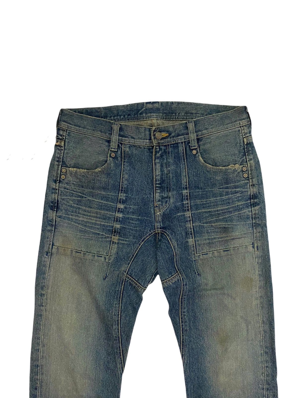 Japanese Brand Japanese Streetwear Ozone Rocks Jeans Size US 35 - 3 Thumbnail