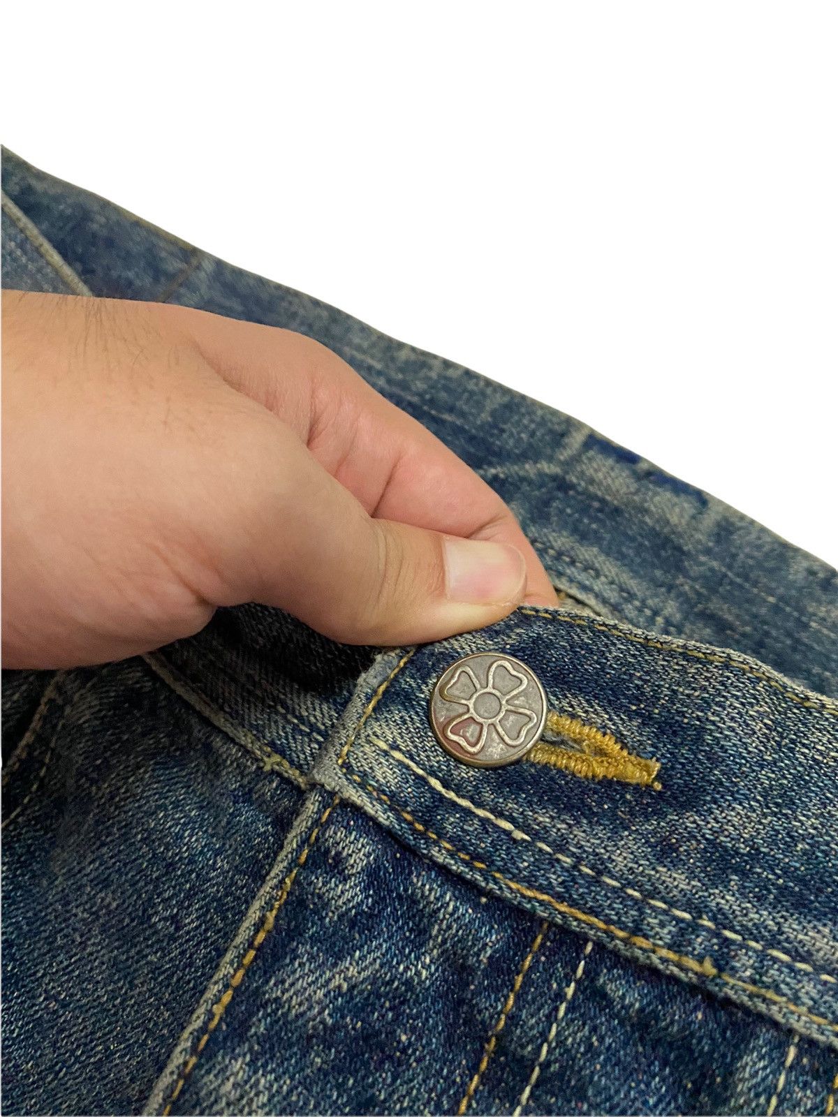 Japanese Brand Japanese Streetwear Ozone Rocks Jeans Size US 35 - 8 Thumbnail