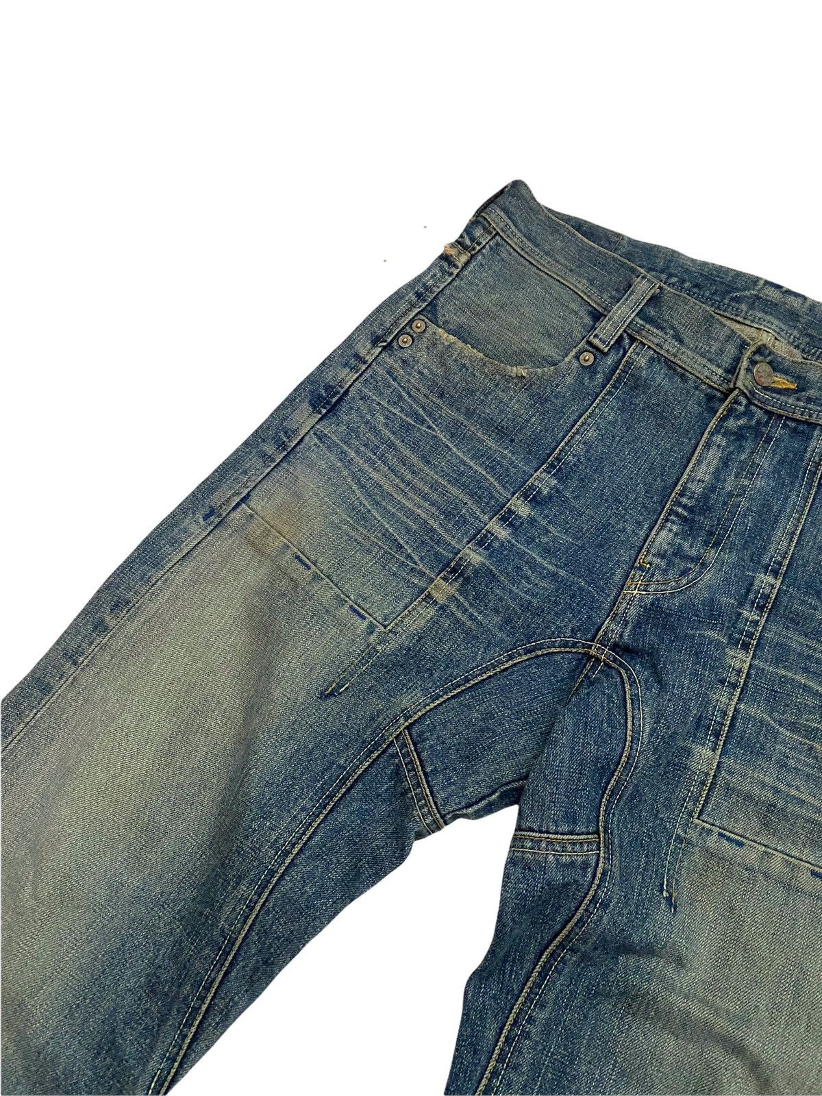 Japanese Brand Japanese Streetwear Ozone Rocks Jeans Size US 35 - 7 Thumbnail