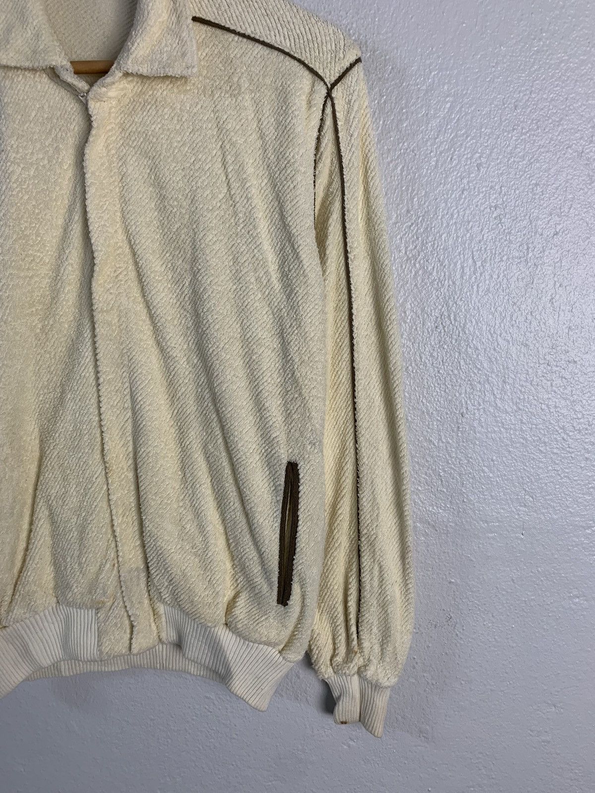 Hanae Mori Hanae Mori Zipper Sweater Jacket Size US M / EU 48-50 / 2 - 2 Thumbnail