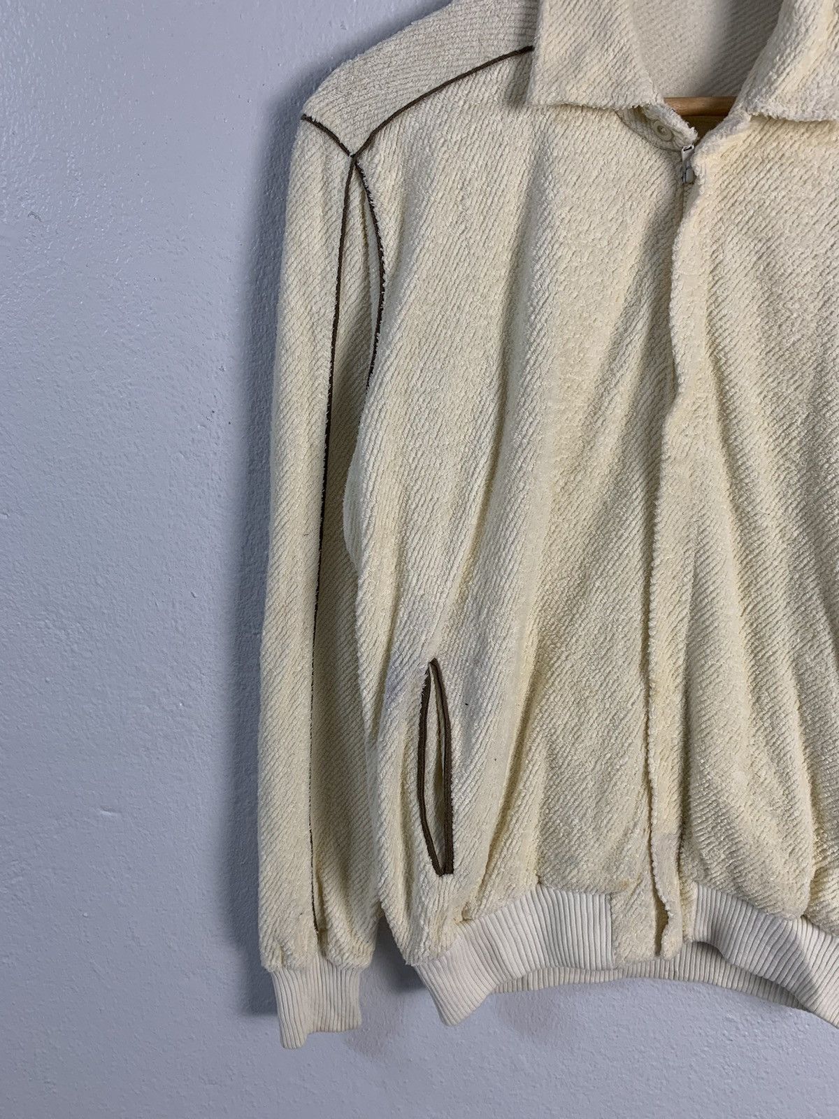 Hanae Mori Hanae Mori Zipper Sweater Jacket Size US M / EU 48-50 / 2 - 3 Thumbnail