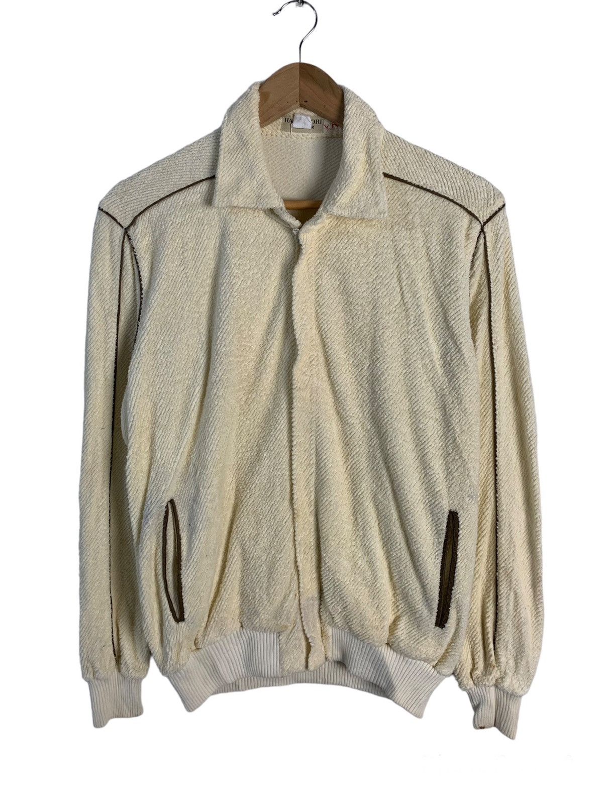 Hanae Mori Hanae Mori Zipper Sweater Jacket Size US M / EU 48-50 / 2 - 1 Thumbnail