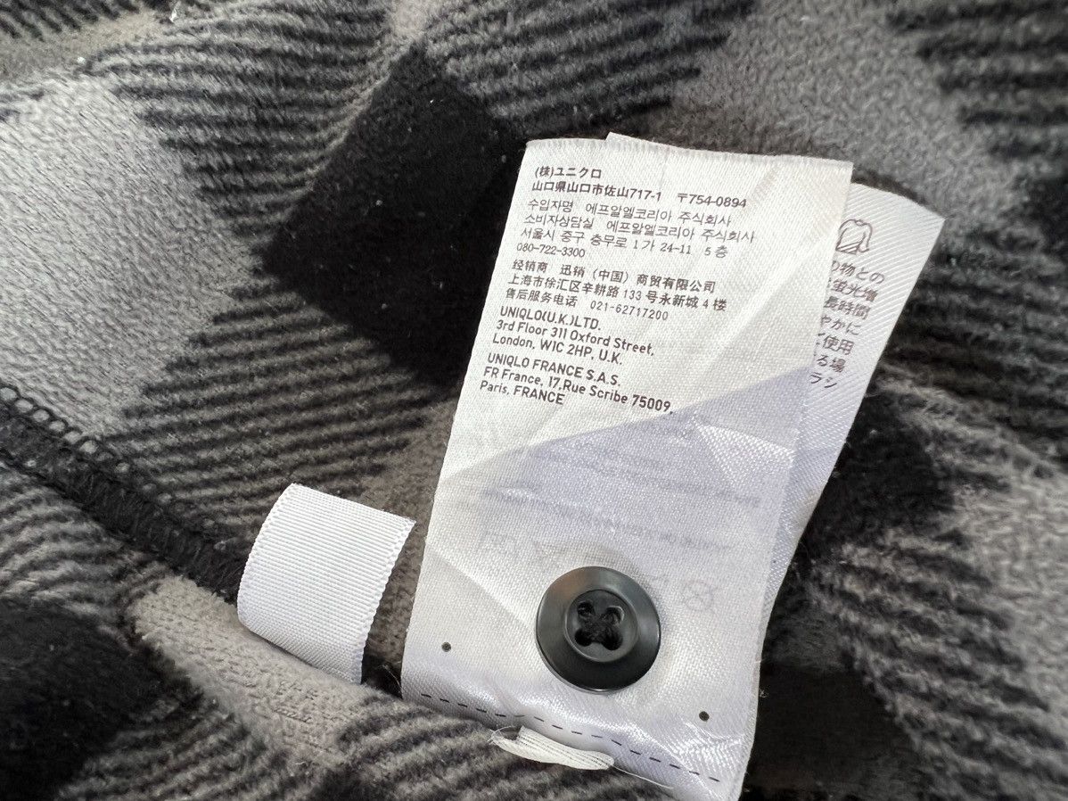 Flannel × Jun Takahashi × Uniqlo UNIQLO SHADOW PLAID MICRO FLEECE FLANNEL Size US S / EU 44-46 / 1 - 9 Thumbnail