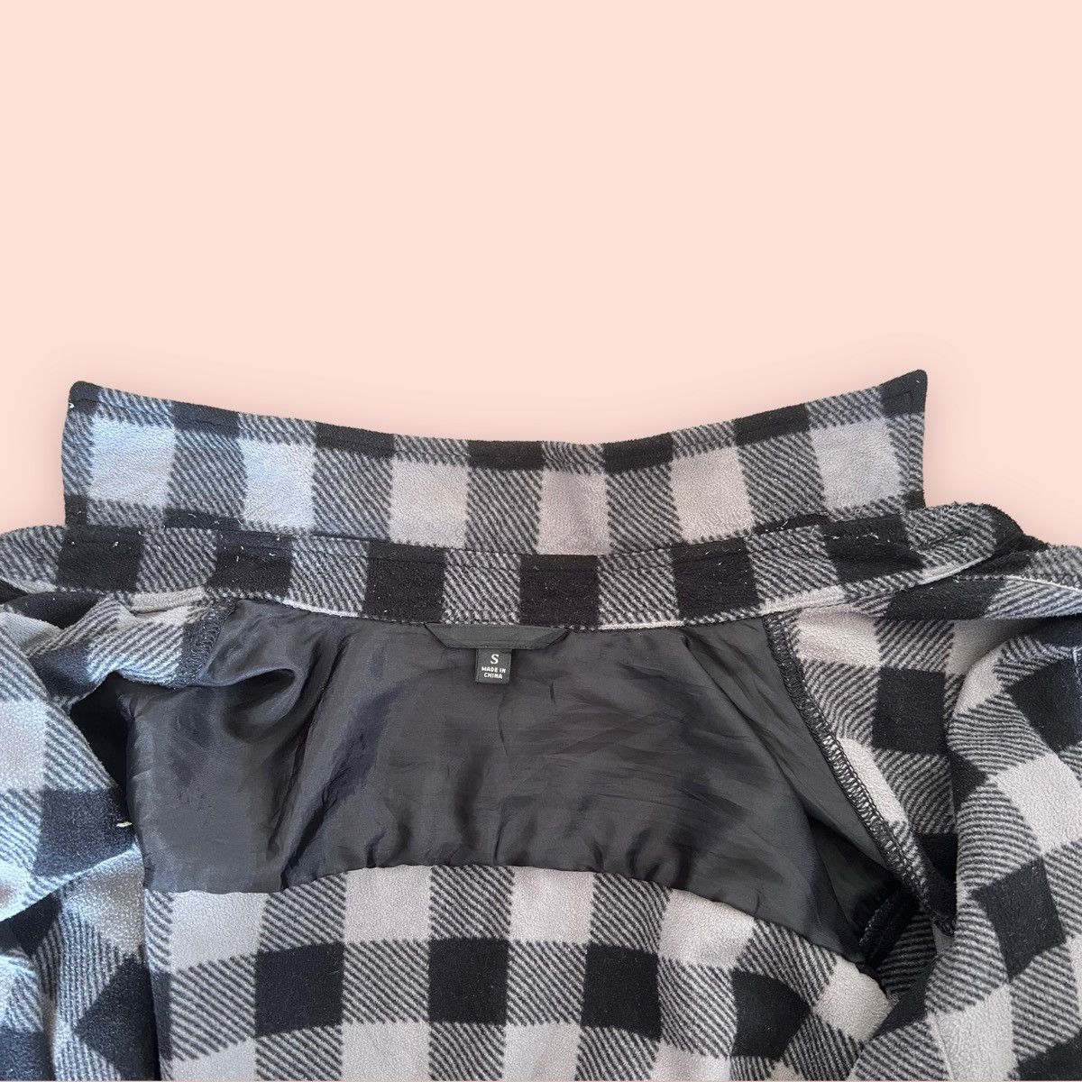 Flannel × Jun Takahashi × Uniqlo UNIQLO SHADOW PLAID MICRO FLEECE FLANNEL Size US S / EU 44-46 / 1 - 7 Thumbnail