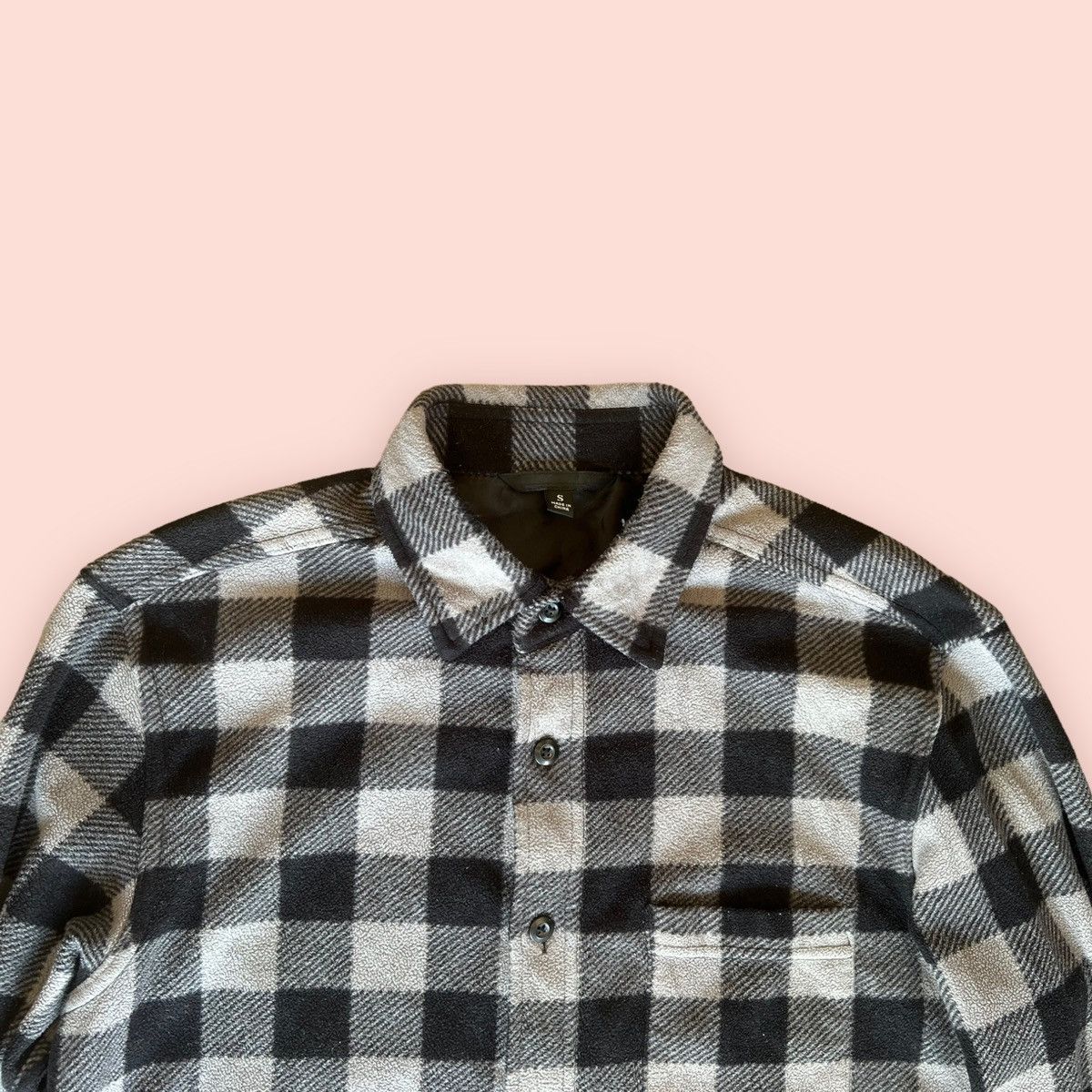 Flannel × Jun Takahashi × Uniqlo UNIQLO SHADOW PLAID MICRO FLEECE FLANNEL Size US S / EU 44-46 / 1 - 2 Thumbnail