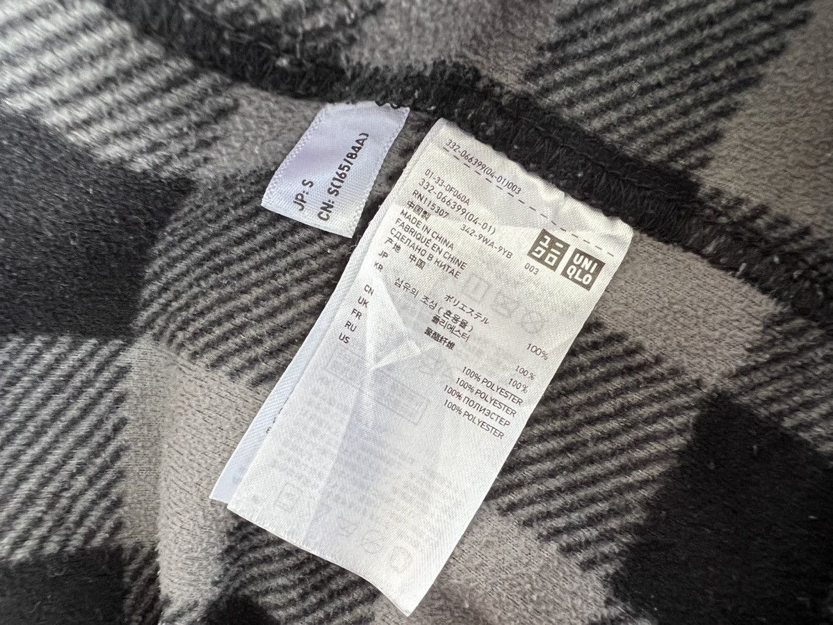 Flannel × Jun Takahashi × Uniqlo UNIQLO SHADOW PLAID MICRO FLEECE FLANNEL Size US S / EU 44-46 / 1 - 10 Thumbnail