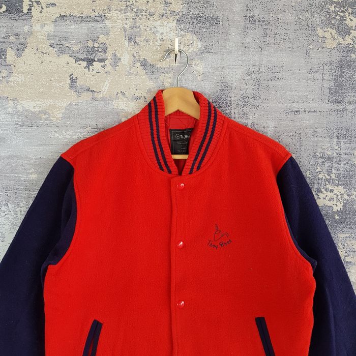 Vintage Vintage Troy Bros Varsity Jacket Multi Color Wool Jacket | Grailed