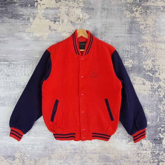 Vintage Vintage Troy Bros Varsity Jacket Multi Color Wool Jacket | Grailed