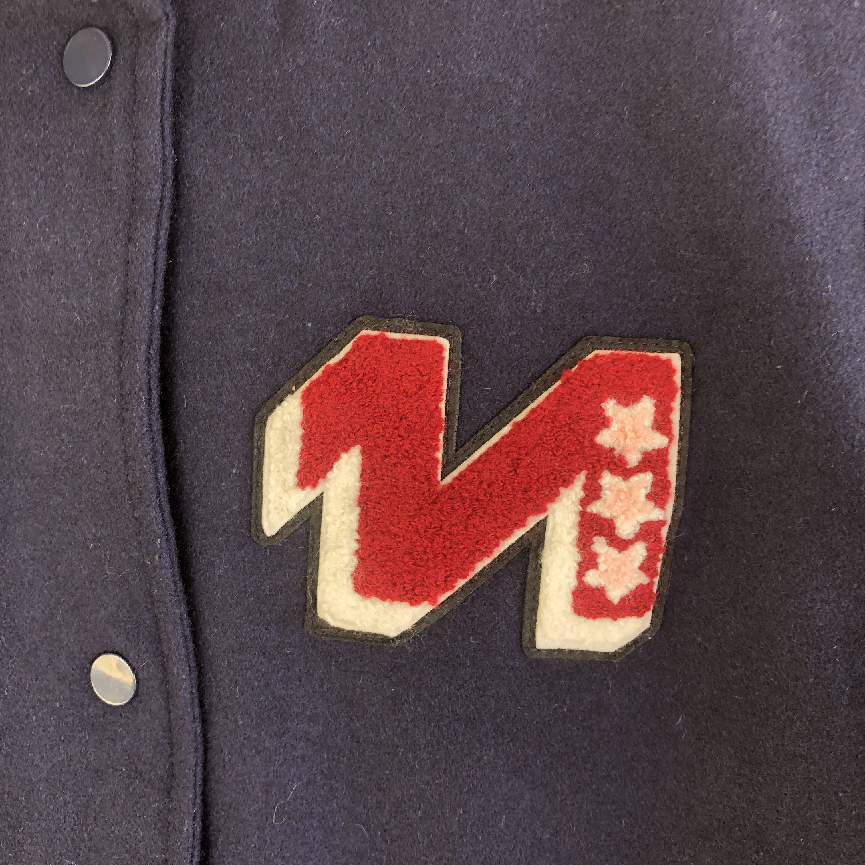 Japanese Brand × Vintage Vintage Japanese Varsity Jacket Letterman Wool Jacket Size S / US 4 / IT 40 - 5 Thumbnail