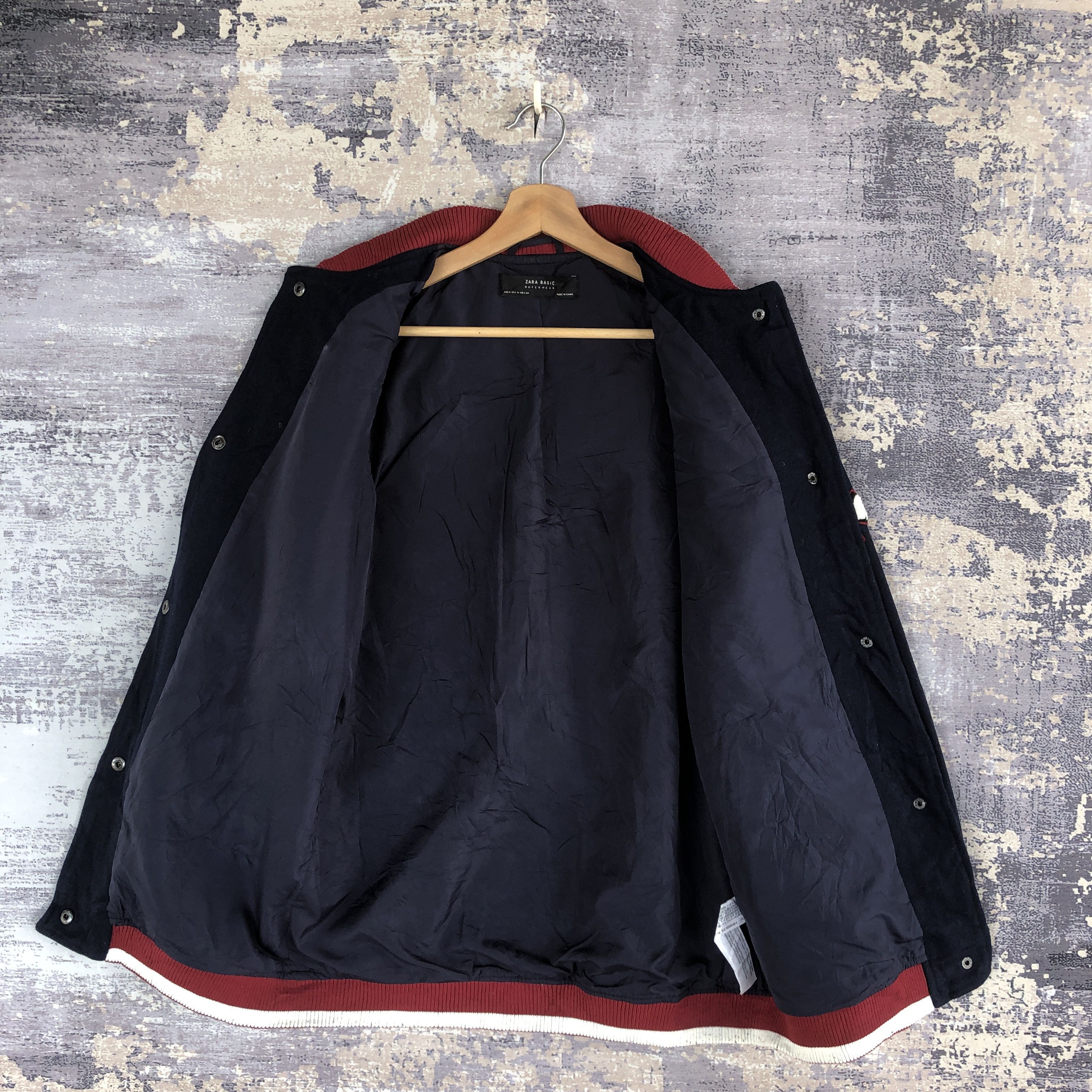 Japanese Brand × Vintage Vintage Japanese Varsity Jacket Letterman Wool Jacket Size S / US 4 / IT 40 - 7 Thumbnail