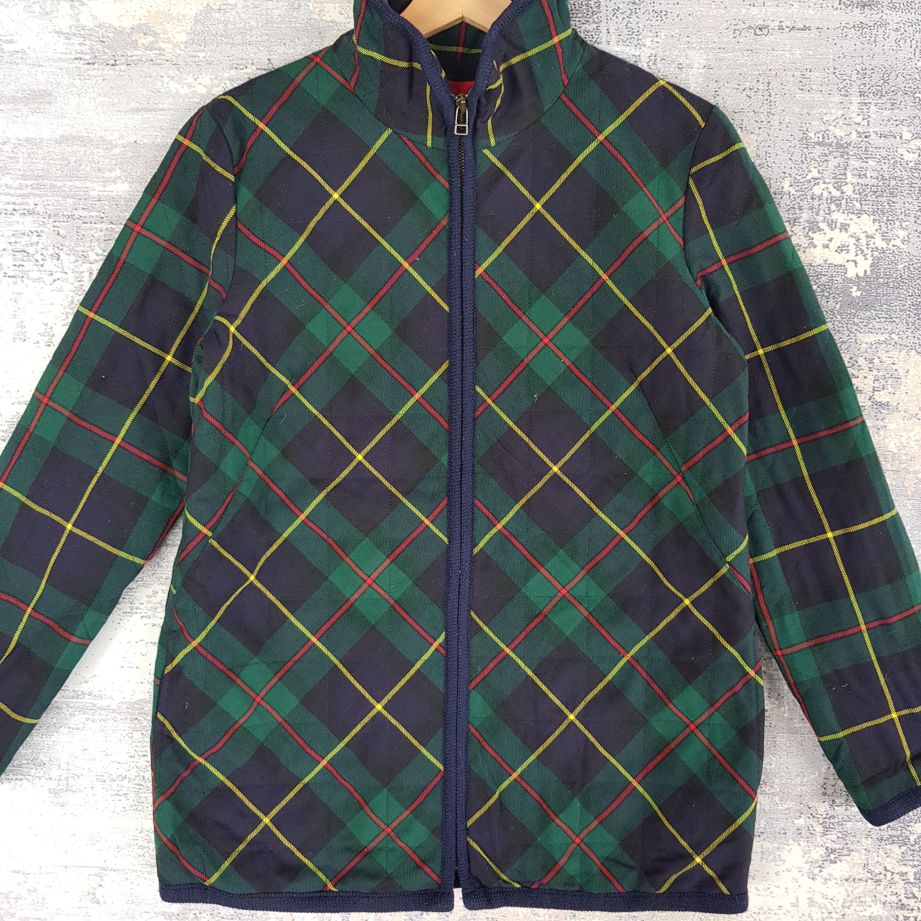 Japanese Brand × Vintage Vintage Japanese Yorkland Jacket Checkered Quilt Jacket Size US M / EU 48-50 / 2 - 3 Thumbnail