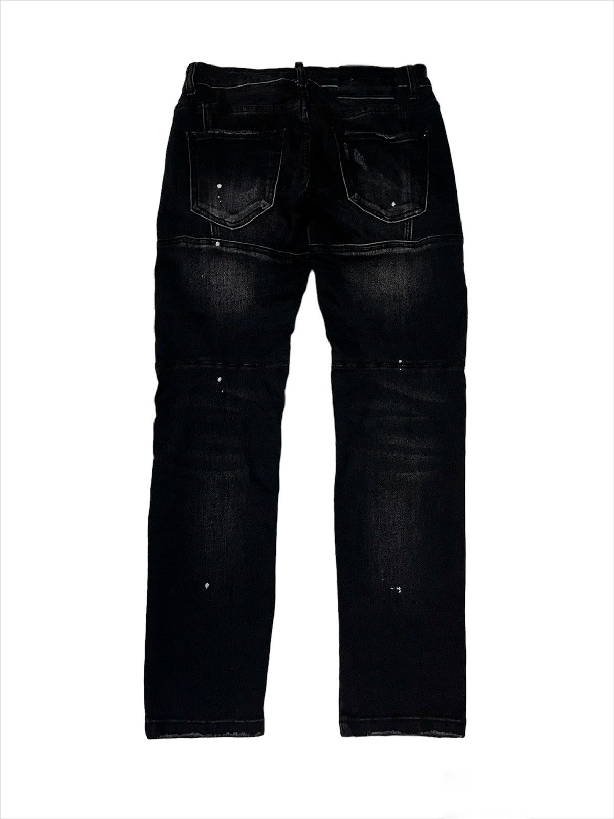 Dsquared2 × Le Grande Bleu (L.G.B.) Dsquared2 Distressed Patches Black Denim Size US 30 / EU 46 - 4 Thumbnail