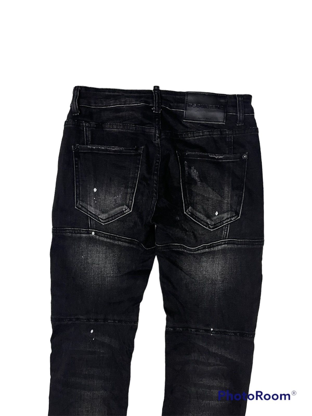 Dsquared2 × Le Grande Bleu (L.G.B.) Dsquared2 Distressed Patches Black Denim Size US 30 / EU 46 - 6 Thumbnail