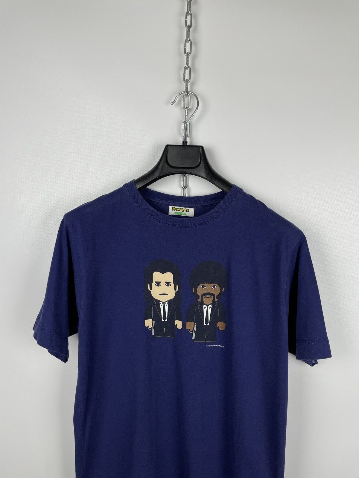 Universal Studios × Vintage Vintage 00s Pulp Fiction Movie Lego Parody T-Shirt Size US M / EU 48-50 / 2 - 1 Thumbnail