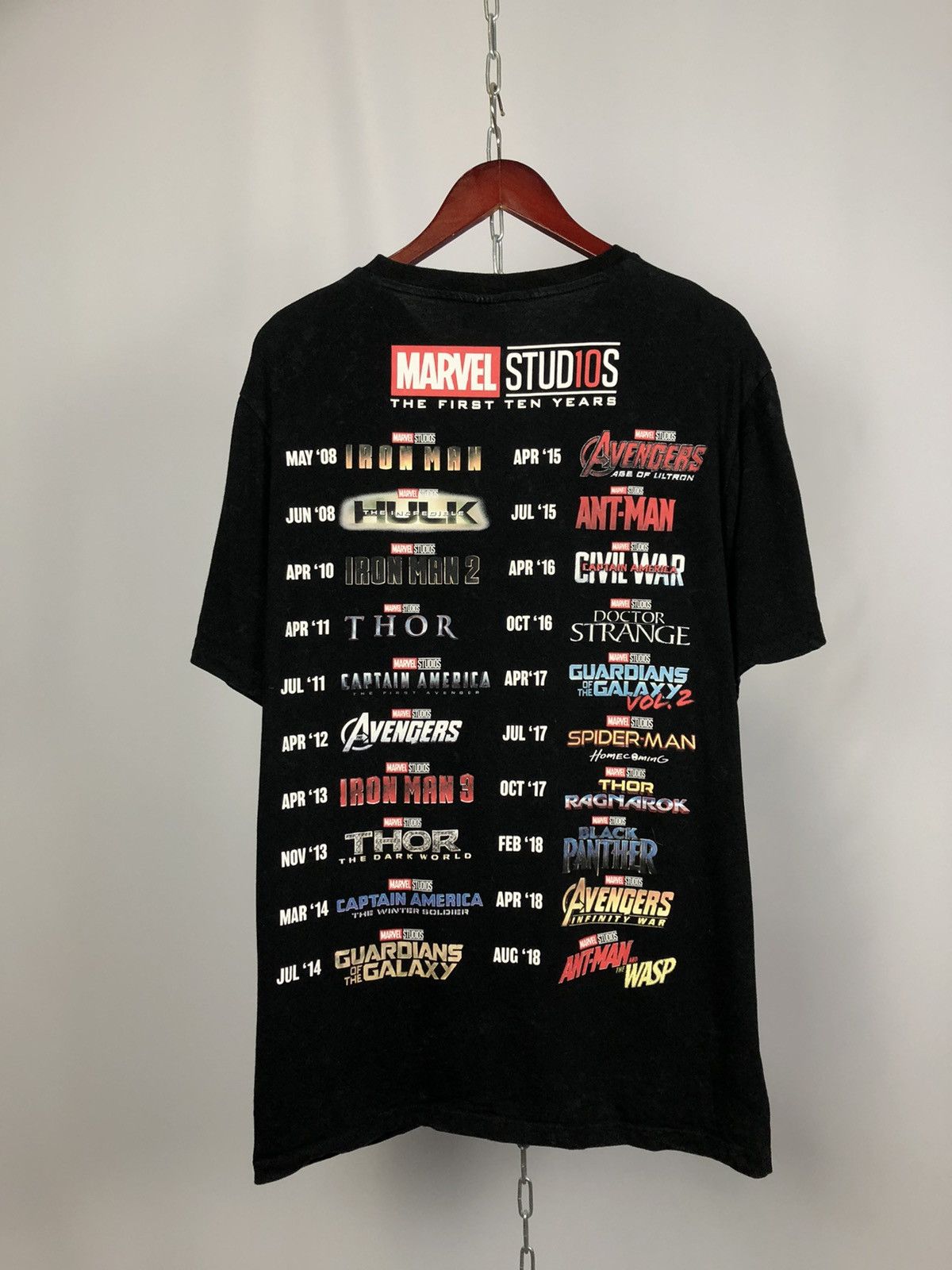 Marvel Comics Marvel Studios cult comics movie tee Size US XL / EU 56 / 4 - 1 Thumbnail