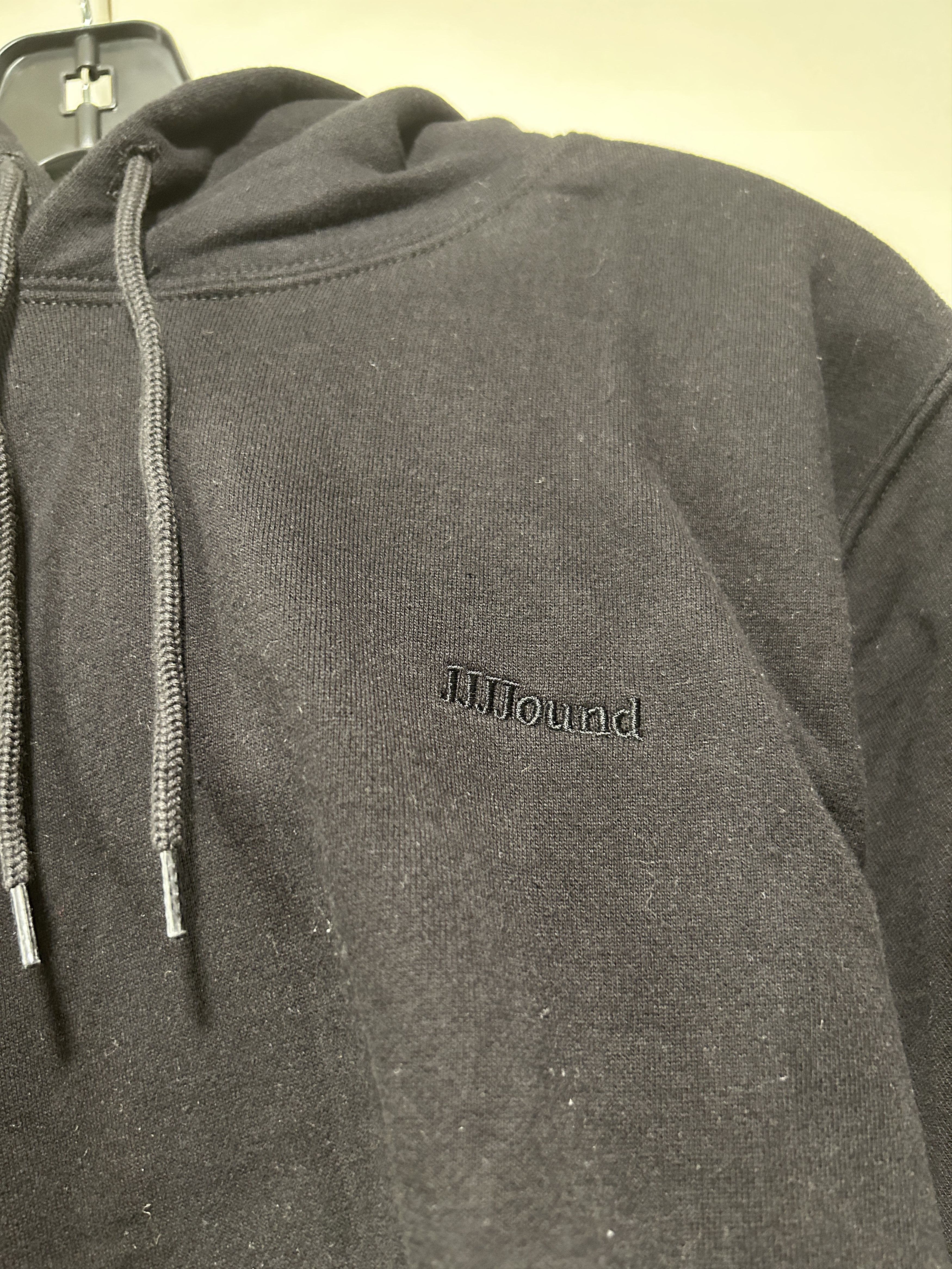 JJJJound jjjjound J/90 Black Hoodie men's pullover Size US M / EU 48-50 / 2 - 1 Thumbnail