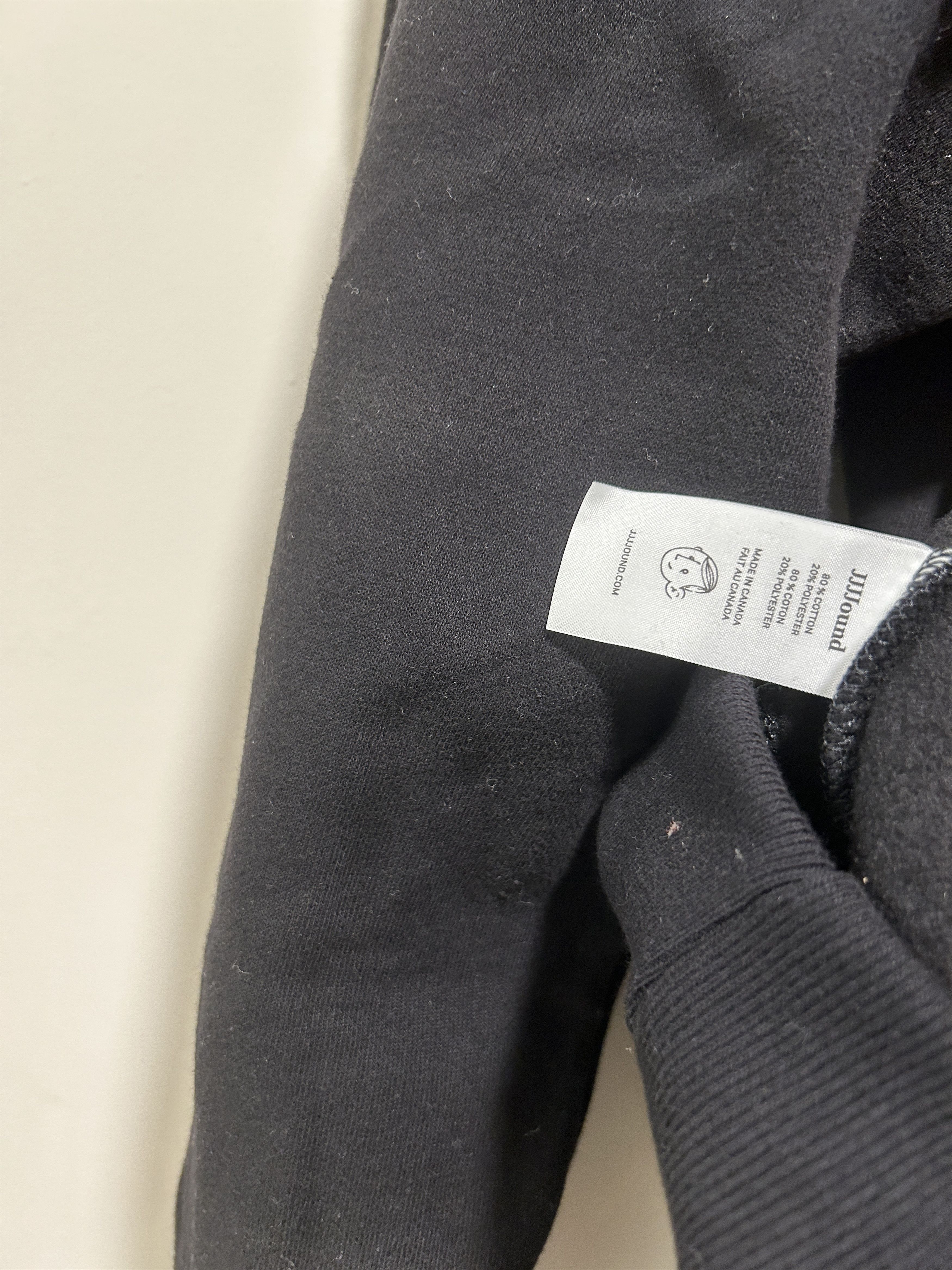 JJJJound jjjjound J/90 Black Hoodie men's pullover Size US M / EU 48-50 / 2 - 7 Thumbnail