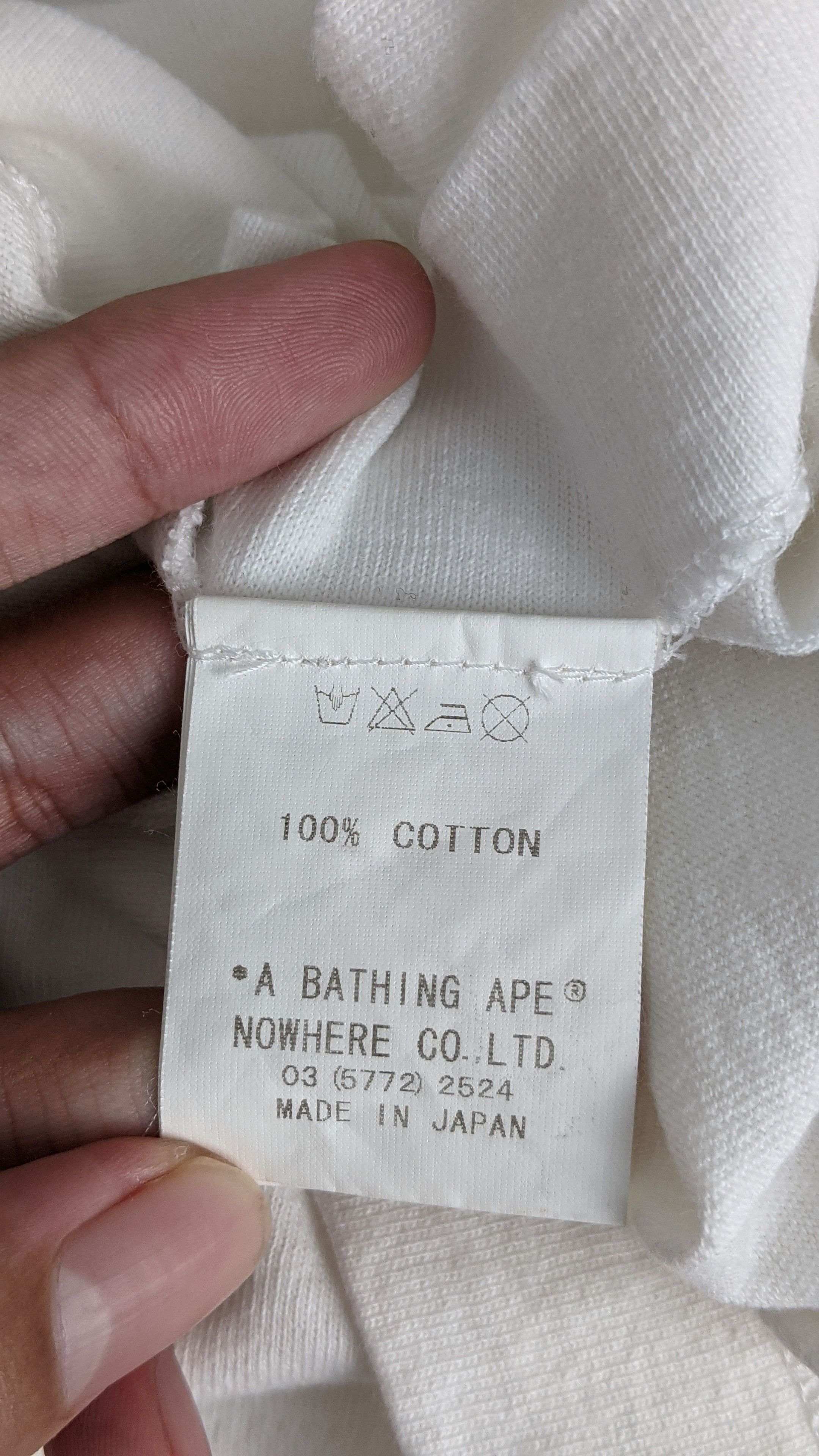 Bape × Kaws A Bathing Ape BAPE Kaws Ringer shirt Size US L / EU 52-54 / 3 - 6 Thumbnail