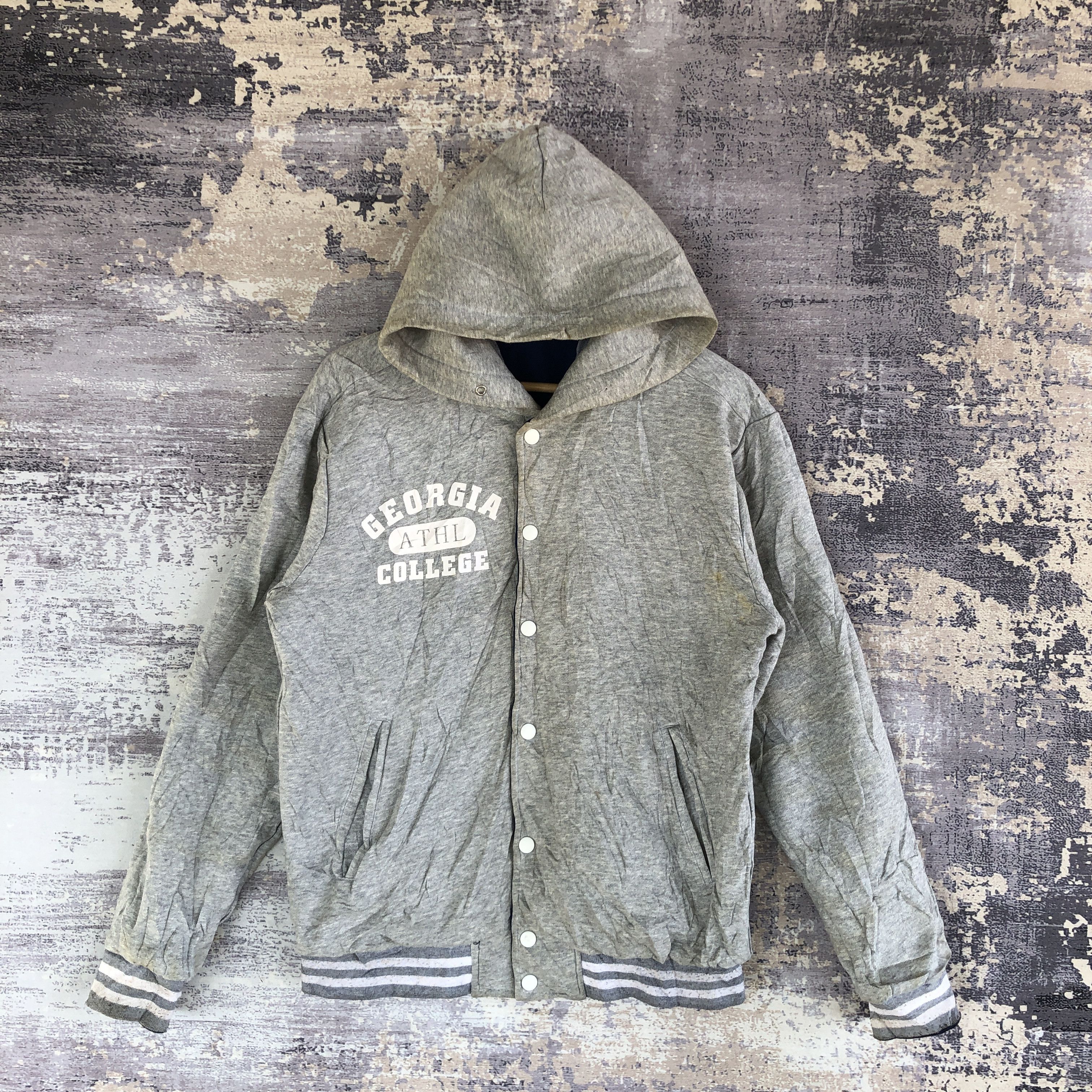 Other Georgia College Athletics Varsity Jacket USNY Wool Jacket Size US M / EU 48-50 / 2 - 2 Thumbnail