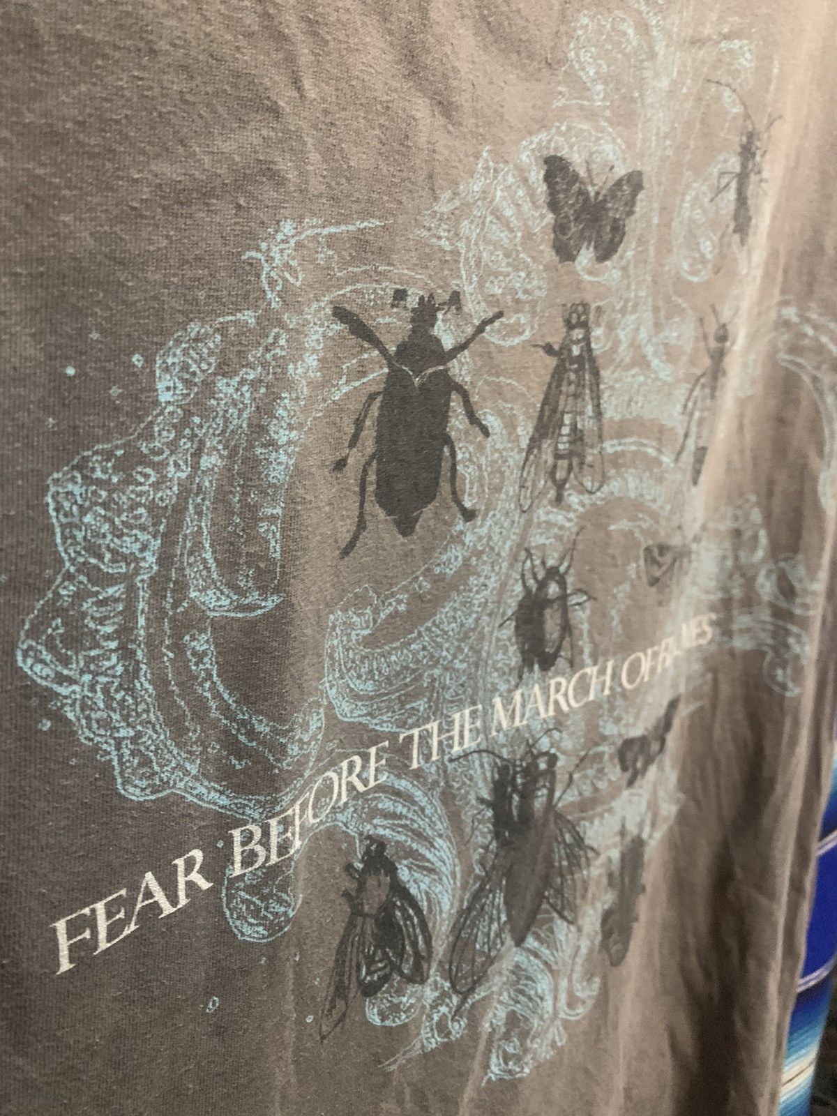 Band Tees 🔥RARE🔥Vintage Fear Before The March Of Flames Rock Band Tee Size US XL / EU 56 / 4 - 5 Thumbnail