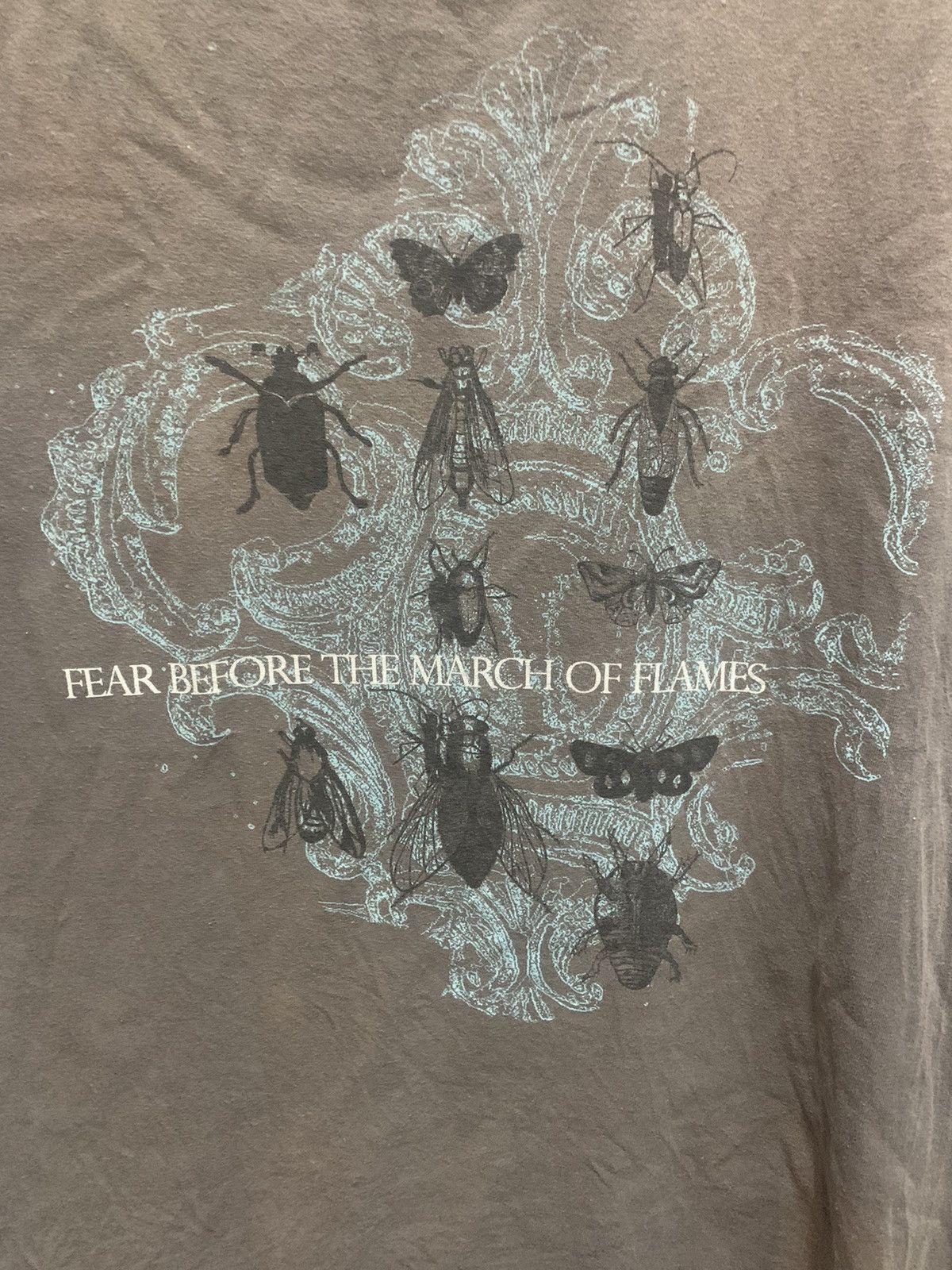 Band Tees 🔥RARE🔥Vintage Fear Before The March Of Flames Rock Band Tee Size US XL / EU 56 / 4 - 6 Thumbnail