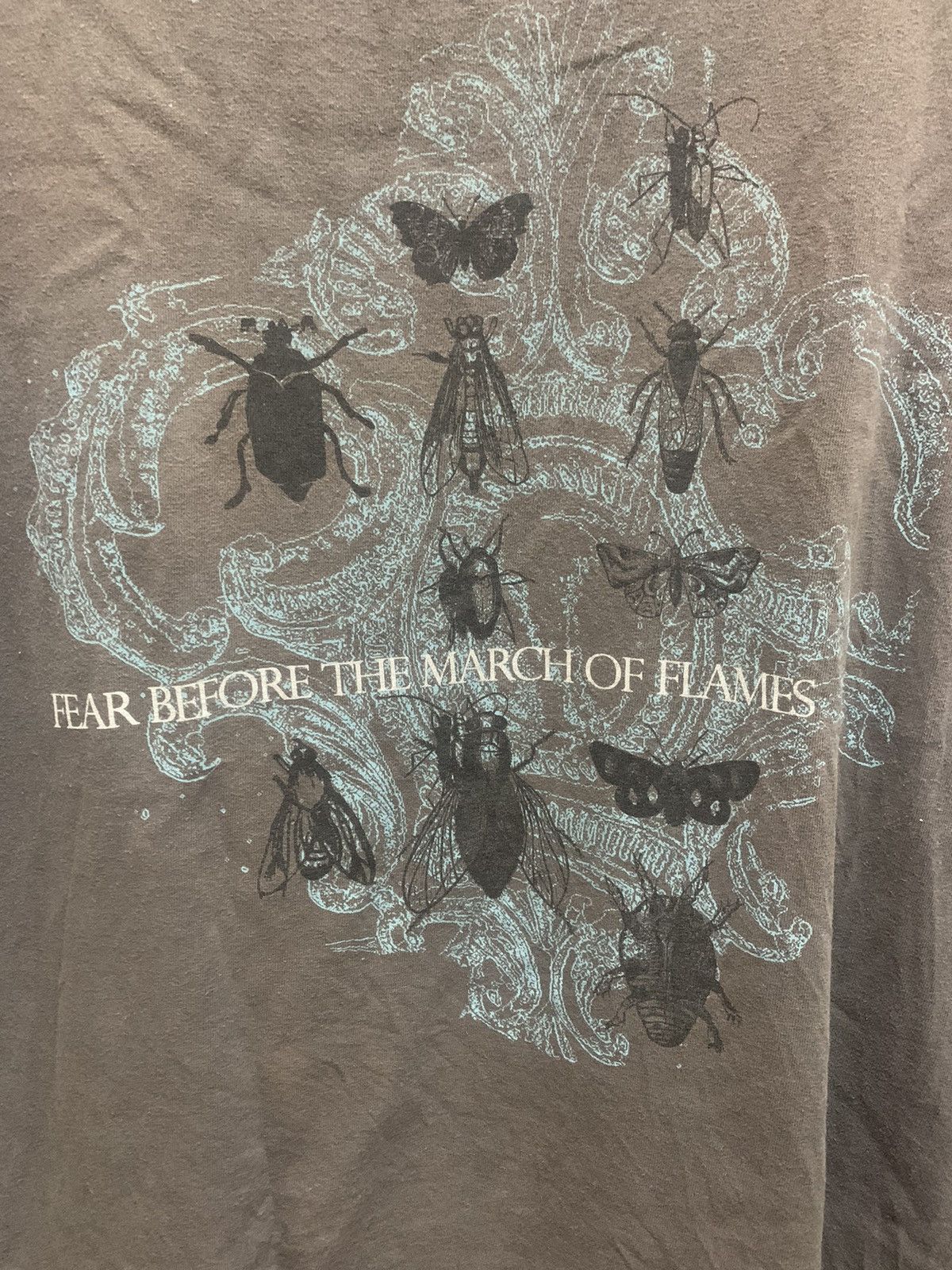 Band Tees 🔥RARE🔥Vintage Fear Before The March Of Flames Rock Band Tee Size US XL / EU 56 / 4 - 2 Thumbnail