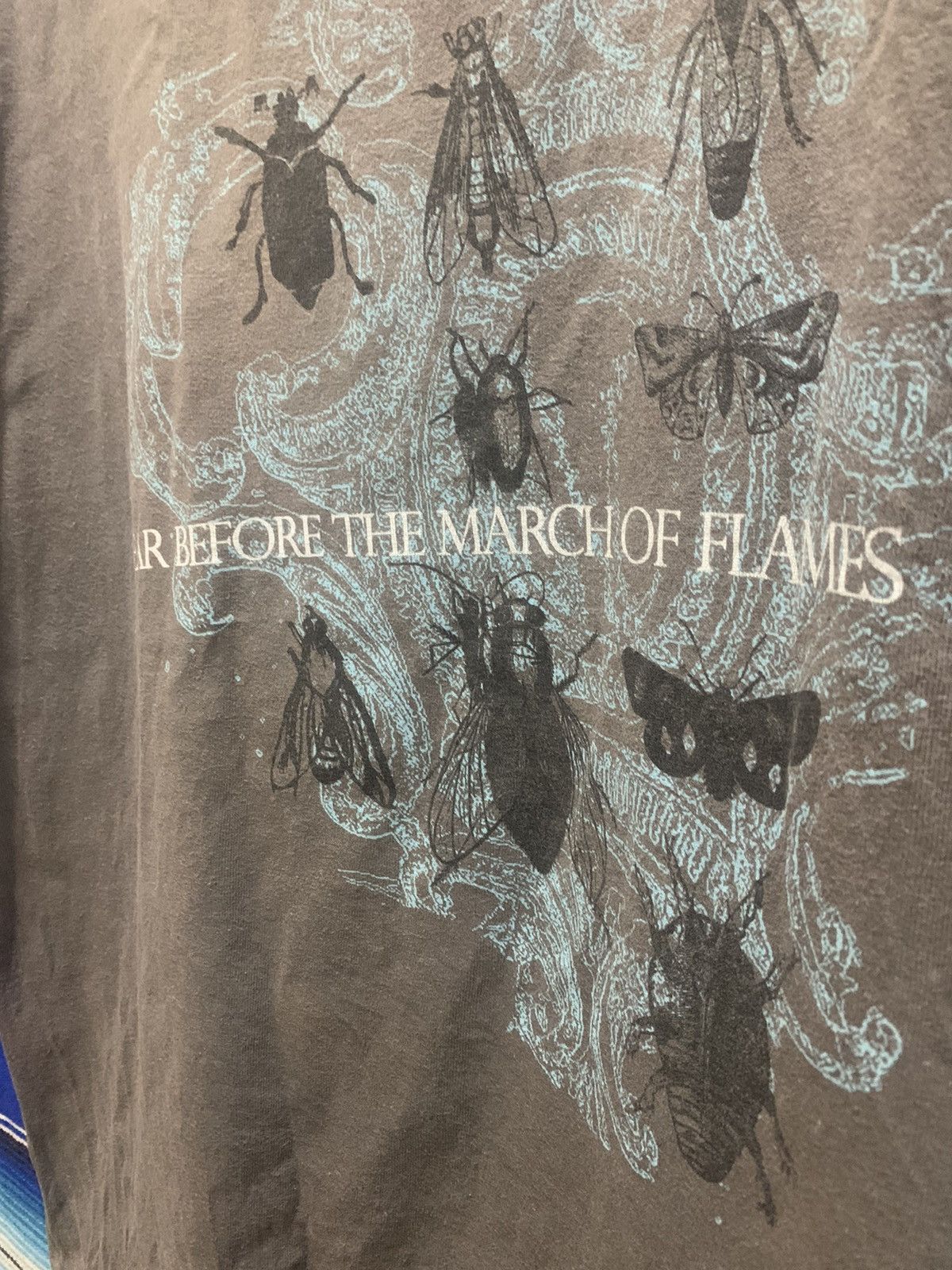 Band Tees 🔥RARE🔥Vintage Fear Before The March Of Flames Rock Band Tee Size US XL / EU 56 / 4 - 4 Thumbnail