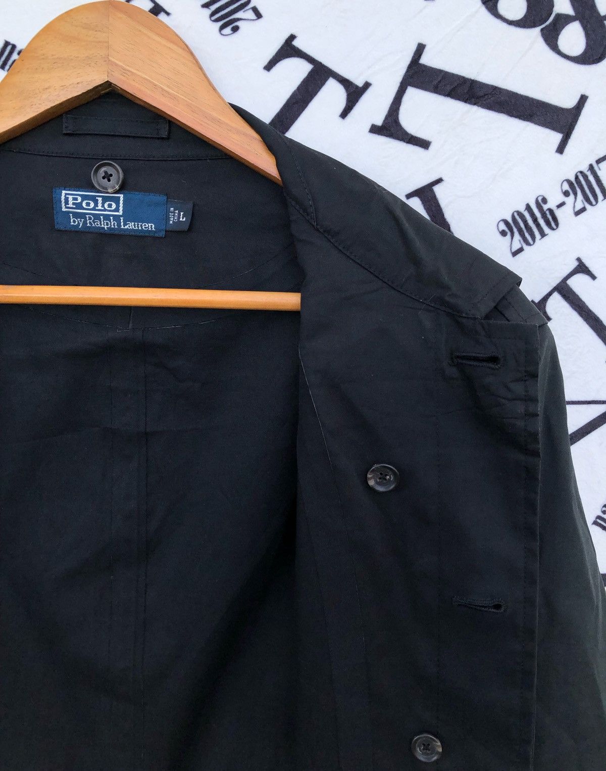 Polo Ralph Lauren 🔥Vintage Polo Ralph Lauren Trench Coat Jacket Size US L / EU 52-54 / 3 - 15 Thumbnail