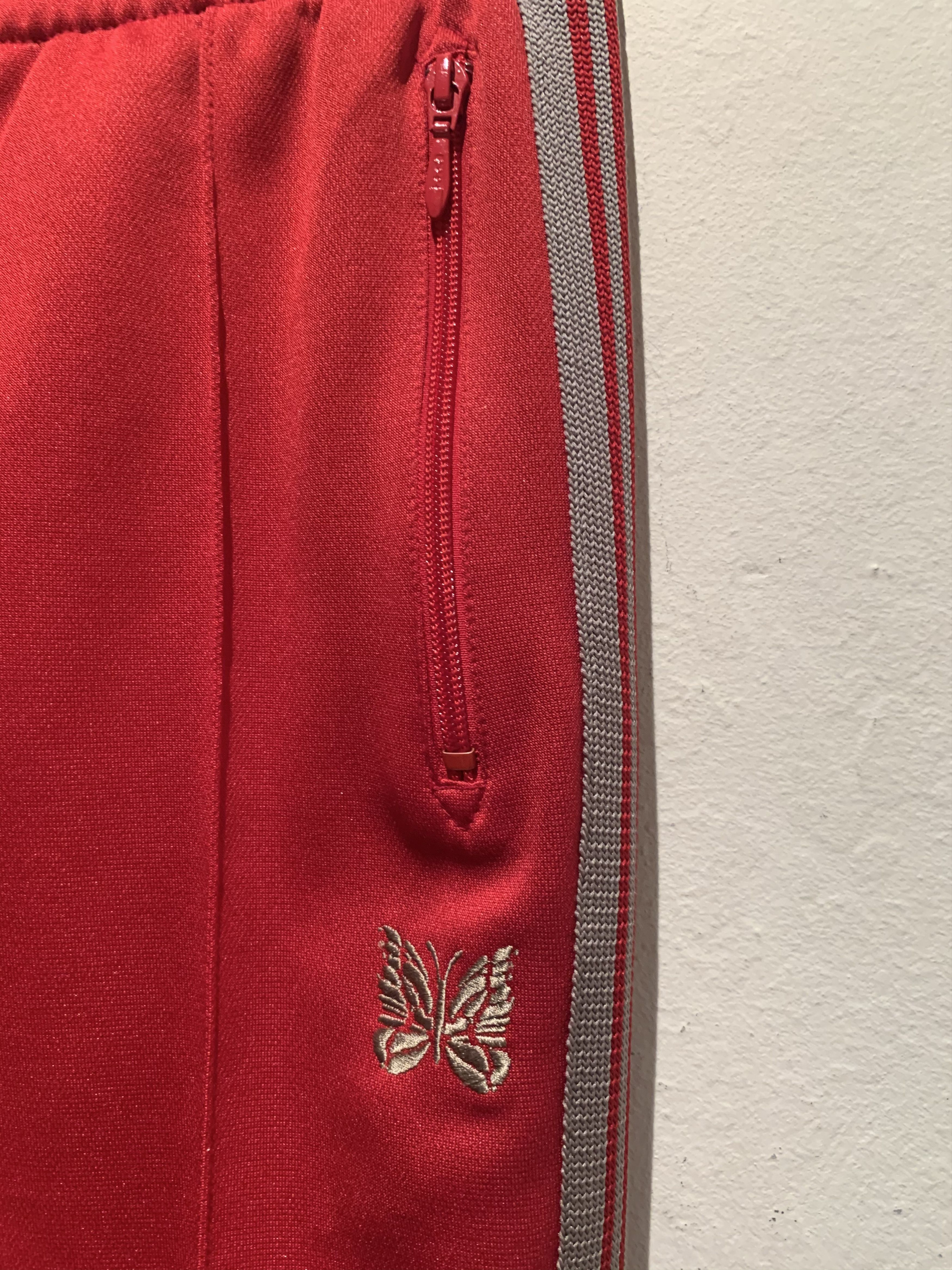 Designer × Japanese Brand × Needles *RARE* Needles Embroidered Knit stripe Track Pants - Medium Size US 32 / EU 48 - 3 Thumbnail