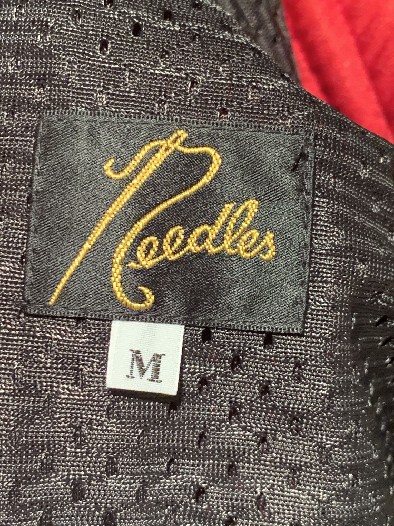 Designer × Japanese Brand × Needles *RARE* Needles Embroidered Knit stripe Track Pants - Medium Size US 32 / EU 48 - 6 Thumbnail