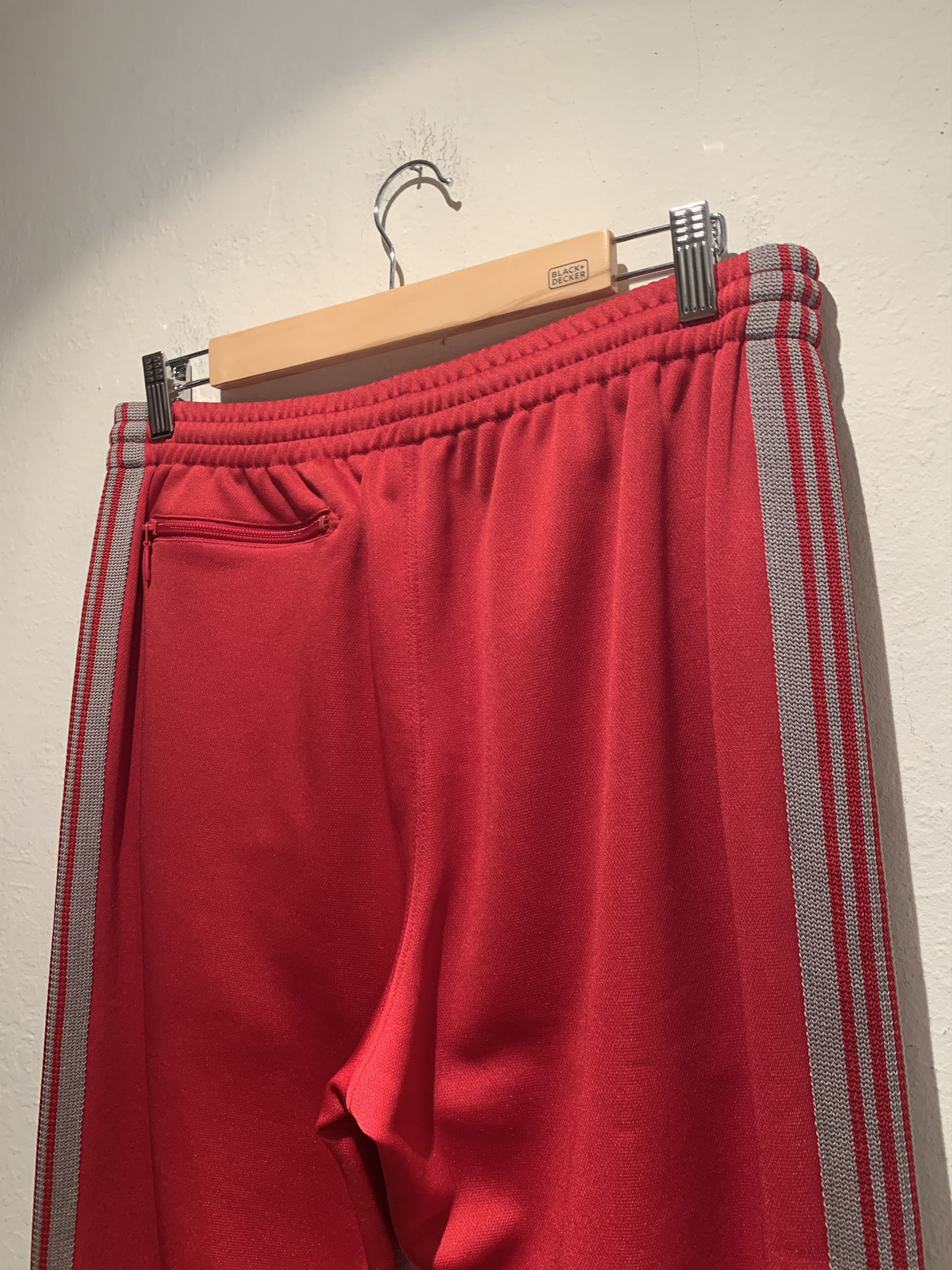 Designer × Japanese Brand × Needles *RARE* Needles Embroidered Knit stripe Track Pants - Medium Size US 32 / EU 48 - 5 Thumbnail