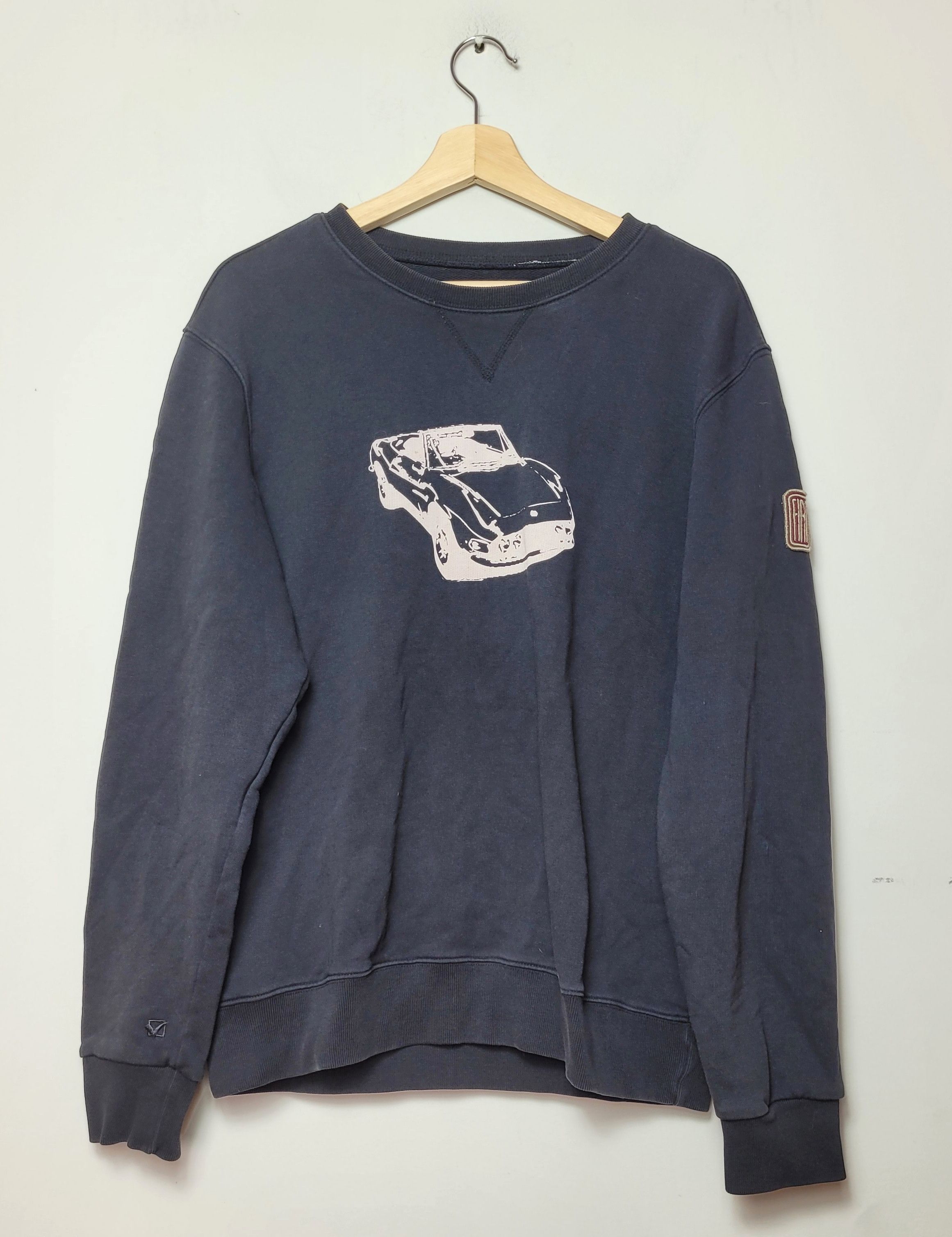 Vintage vintage Fiat sweatshirt official by Rites Italy Size US S / EU 44-46 / 1 - 1 Thumbnail