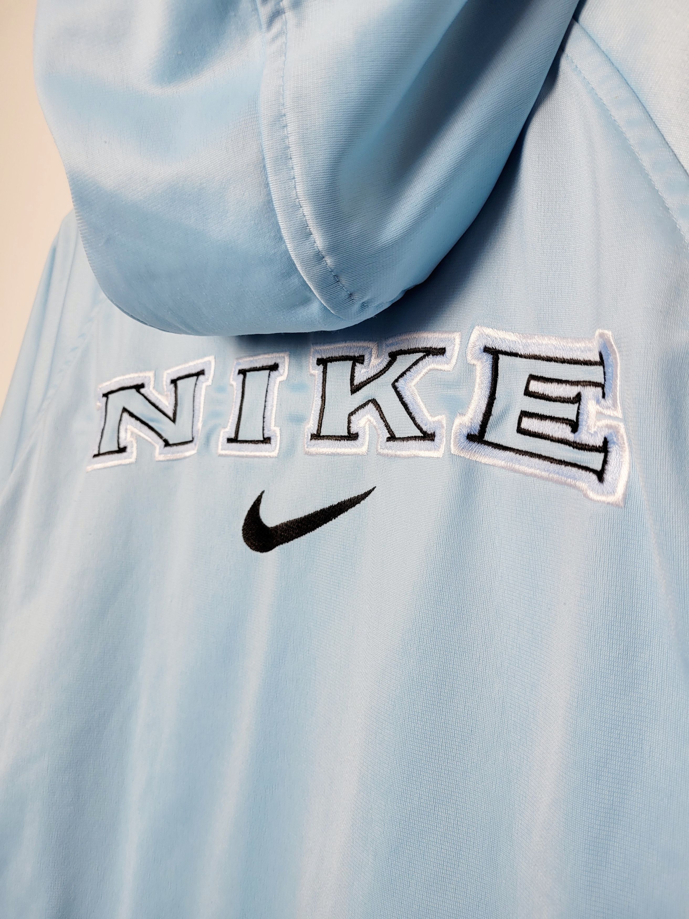 Nike × Vintage Nike Spellout Hoodie Vintage 90s Size S / US 4 / IT 40 - 8 Thumbnail