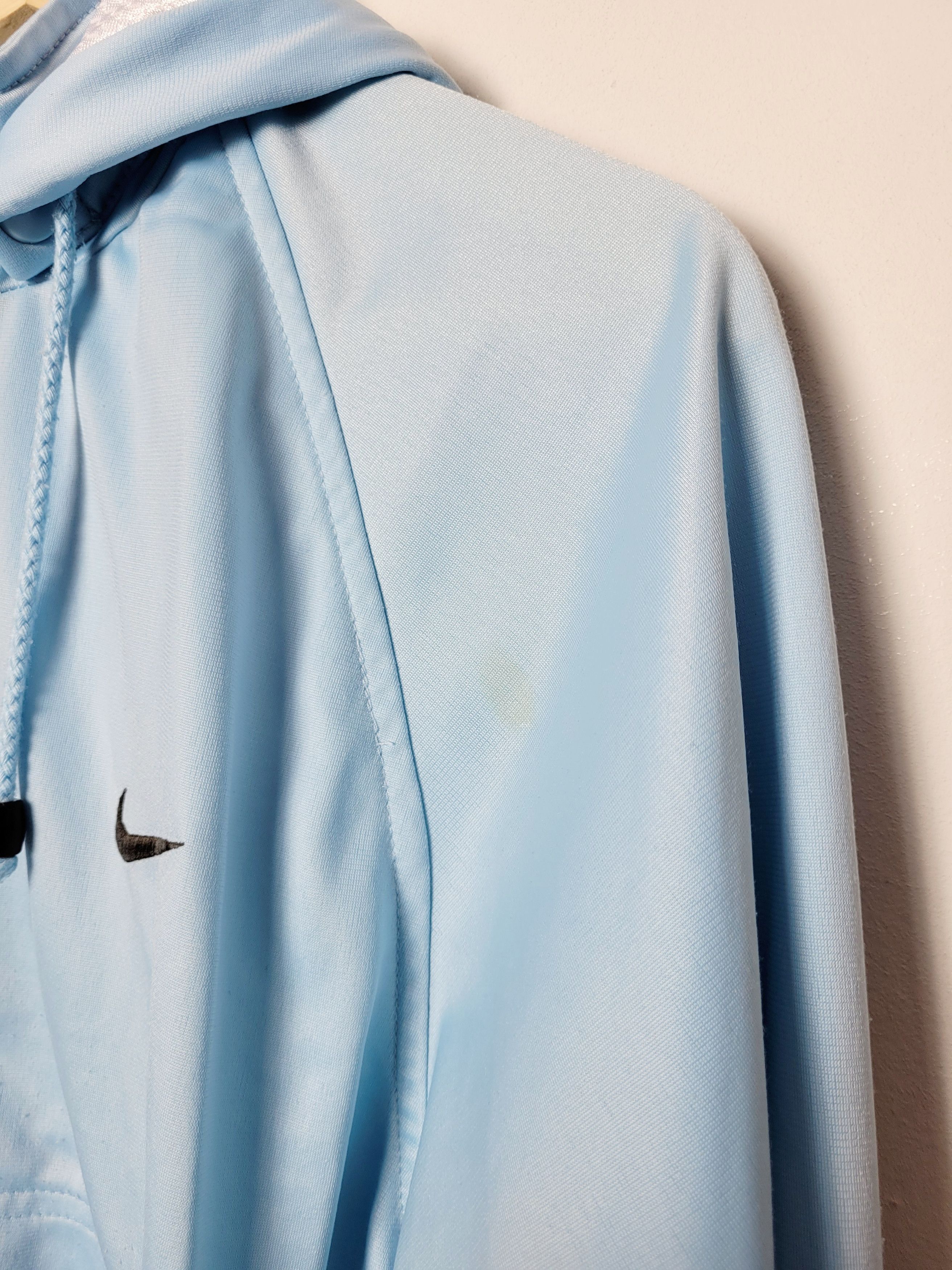 Nike × Vintage Nike Spellout Hoodie Vintage 90s Size S / US 4 / IT 40 - 9 Thumbnail