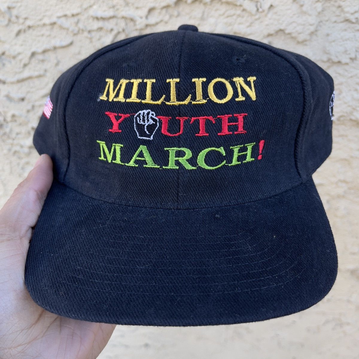 1998 Million Youth March Hat Headshots by KC Caps