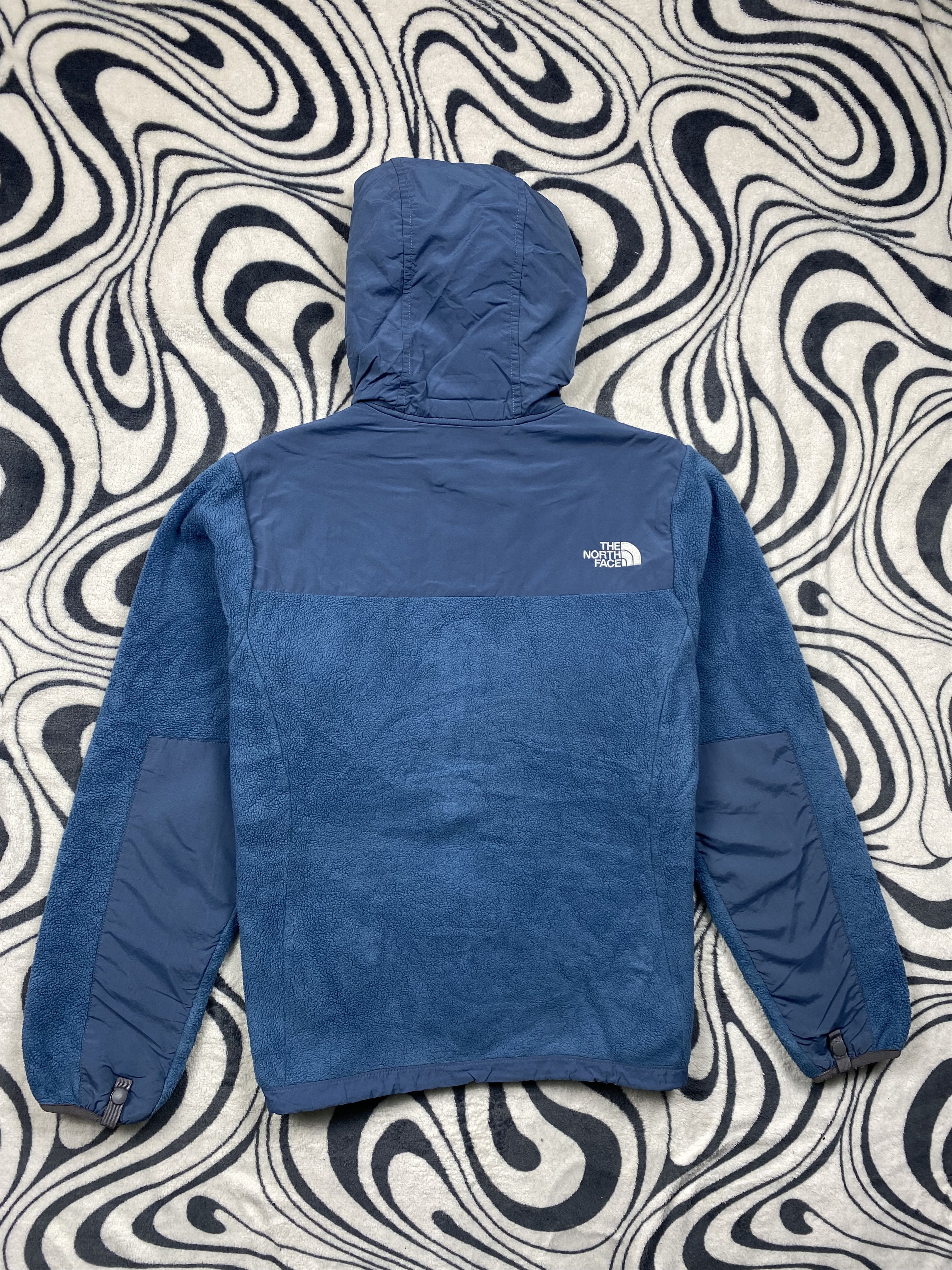 The North Face × Vintage The North Face Vintage Fleece + Nylon Jacket Zip Denali Size M / US 6-8 / IT 42-44 - 11 Thumbnail