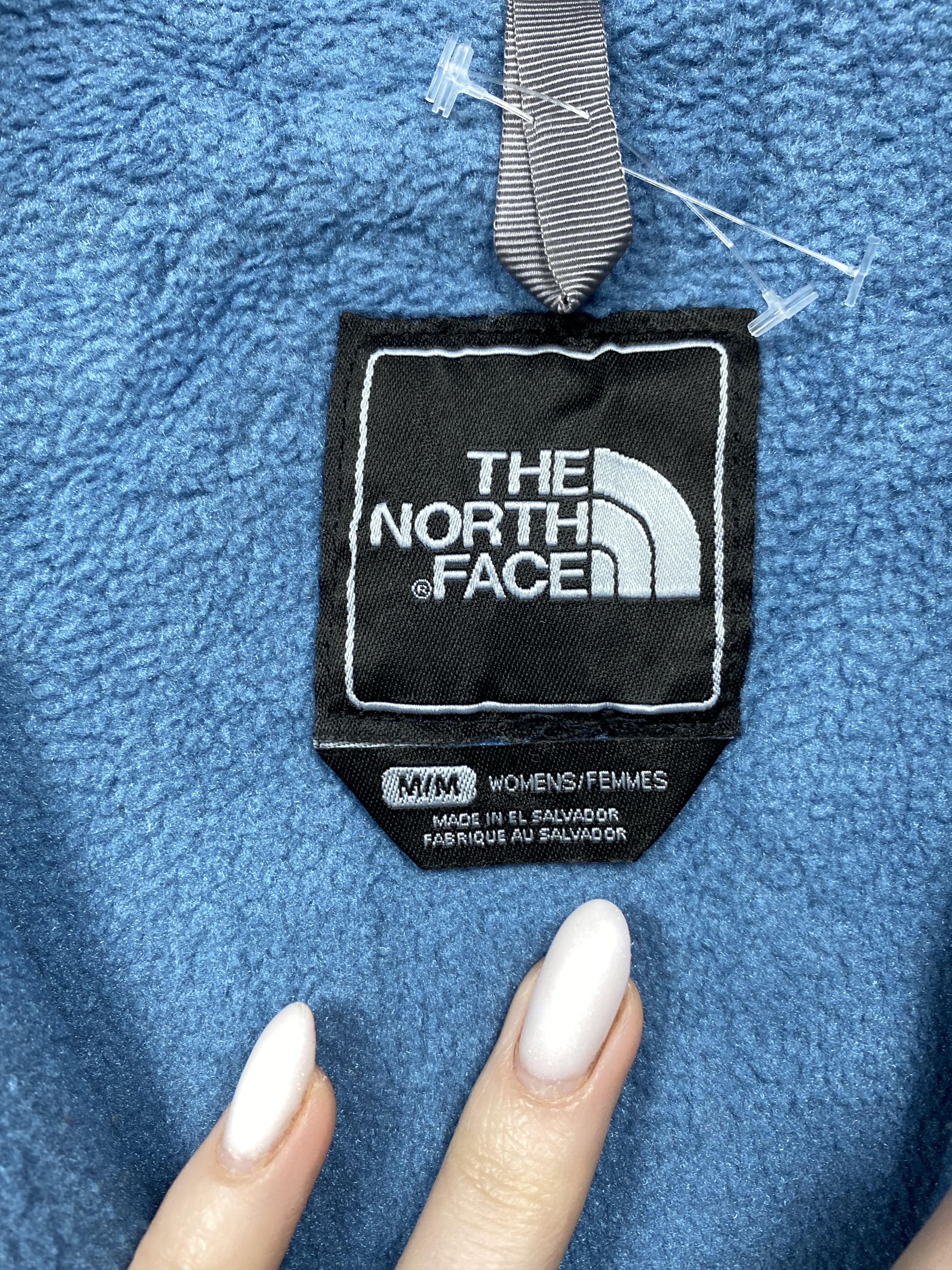The North Face × Vintage The North Face Vintage Fleece + Nylon Jacket Zip Denali Size M / US 6-8 / IT 42-44 - 7 Thumbnail