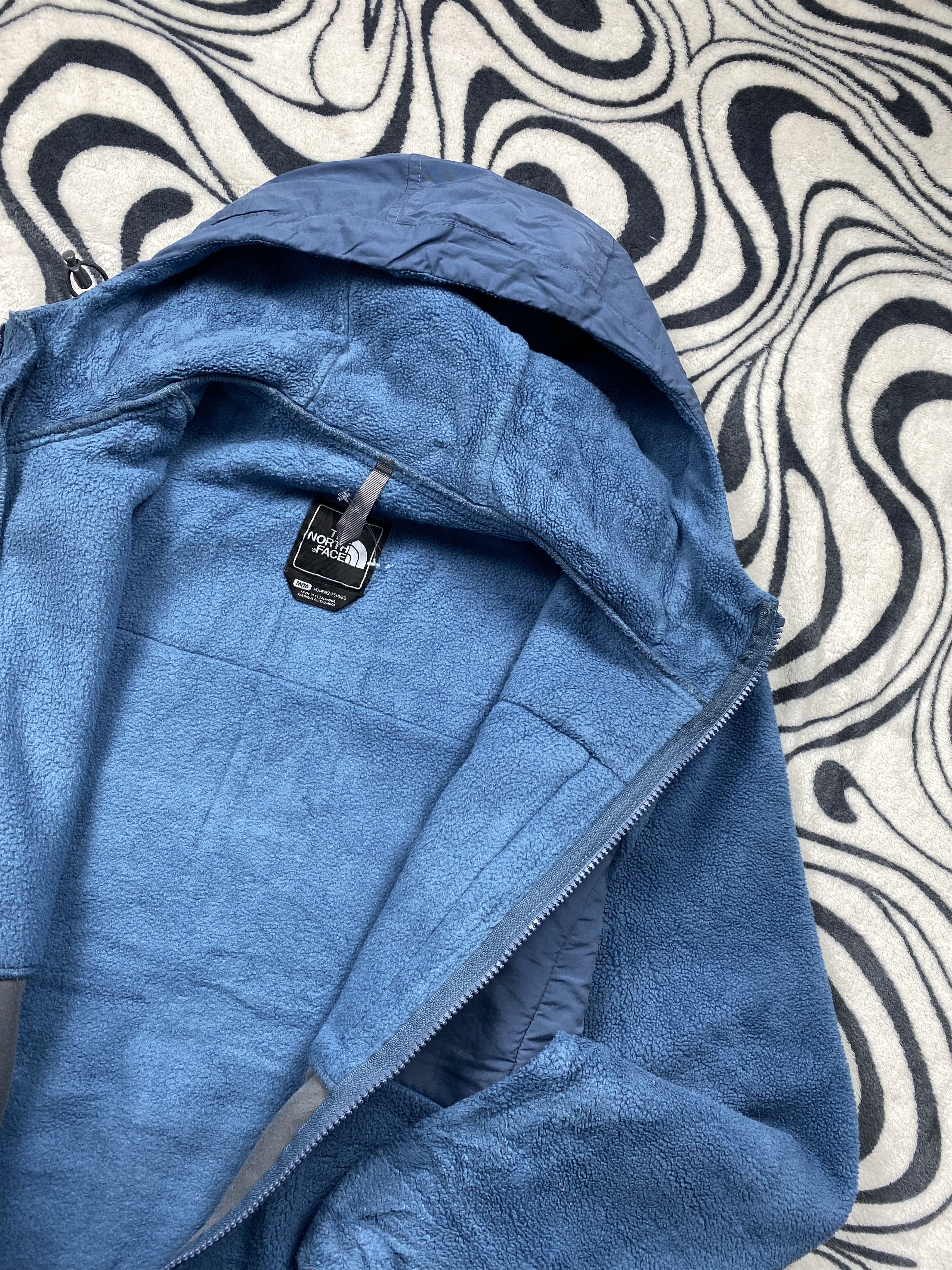 The North Face × Vintage The North Face Vintage Fleece + Nylon Jacket Zip Denali Size M / US 6-8 / IT 42-44 - 8 Thumbnail