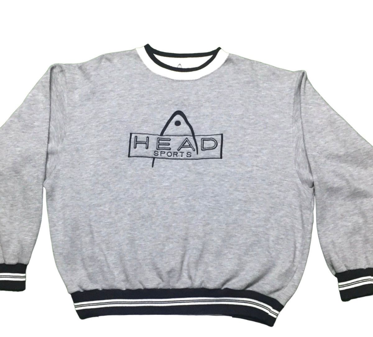 Japanese Brand Vintage Head Sportswear Crewneck Sweatshirt Size US L / EU 52-54 / 3 - 1 Thumbnail